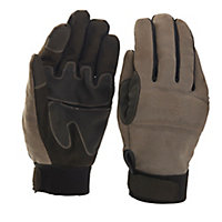 Site Polyester (PES) & polyurethane (PU) Black & grey Specialist handling gloves, X Large