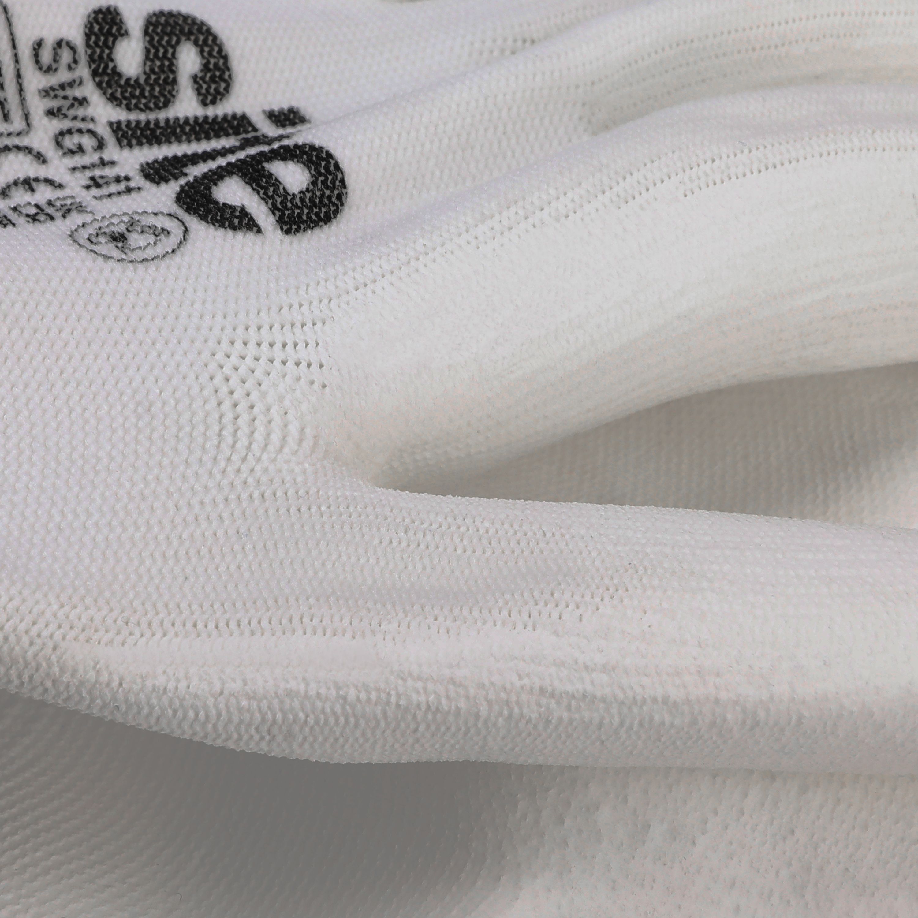 Site Polyester (PES) & polyurethane (PU) White Specialist handling gloves, Large