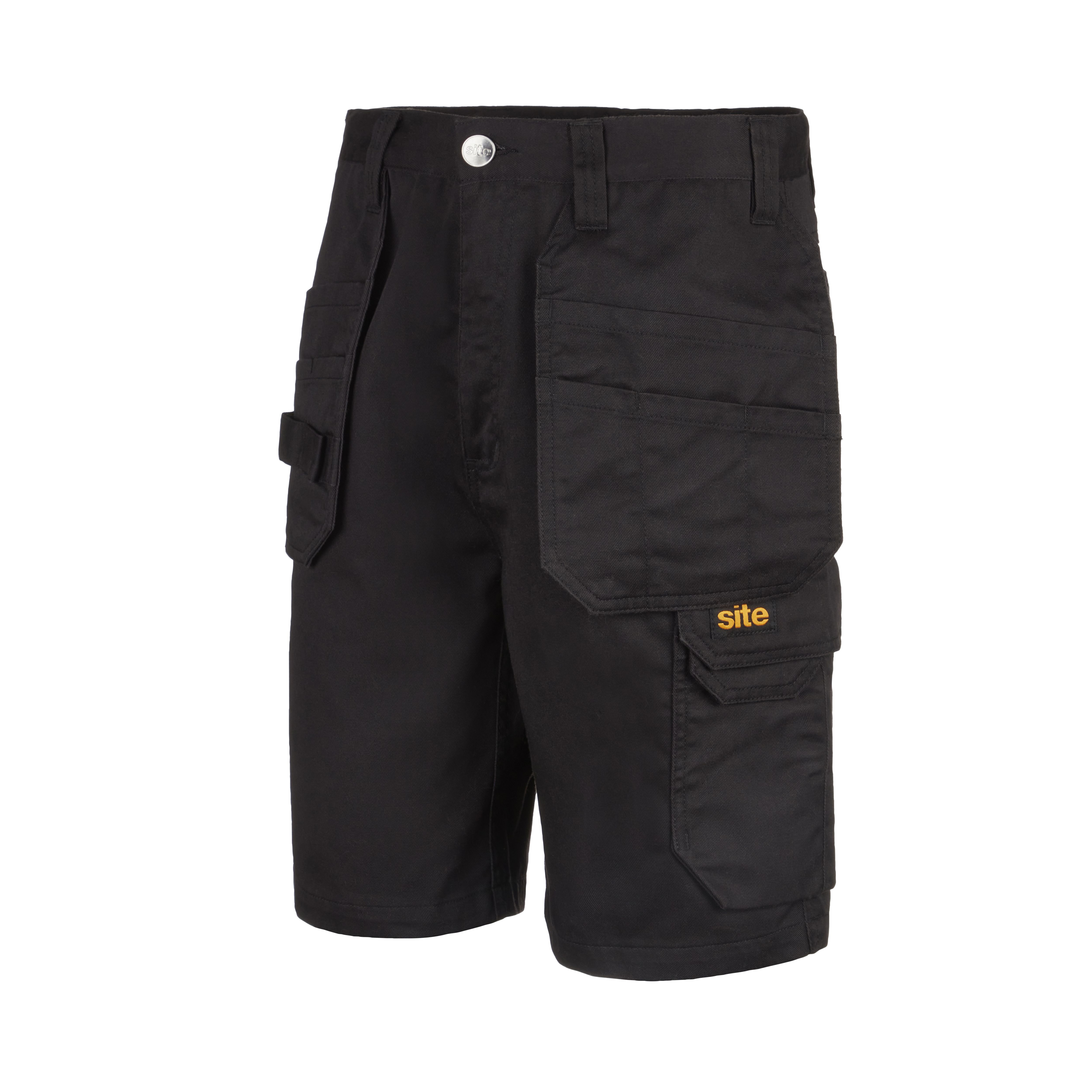 Site Sember Black Men's Shorts W38"