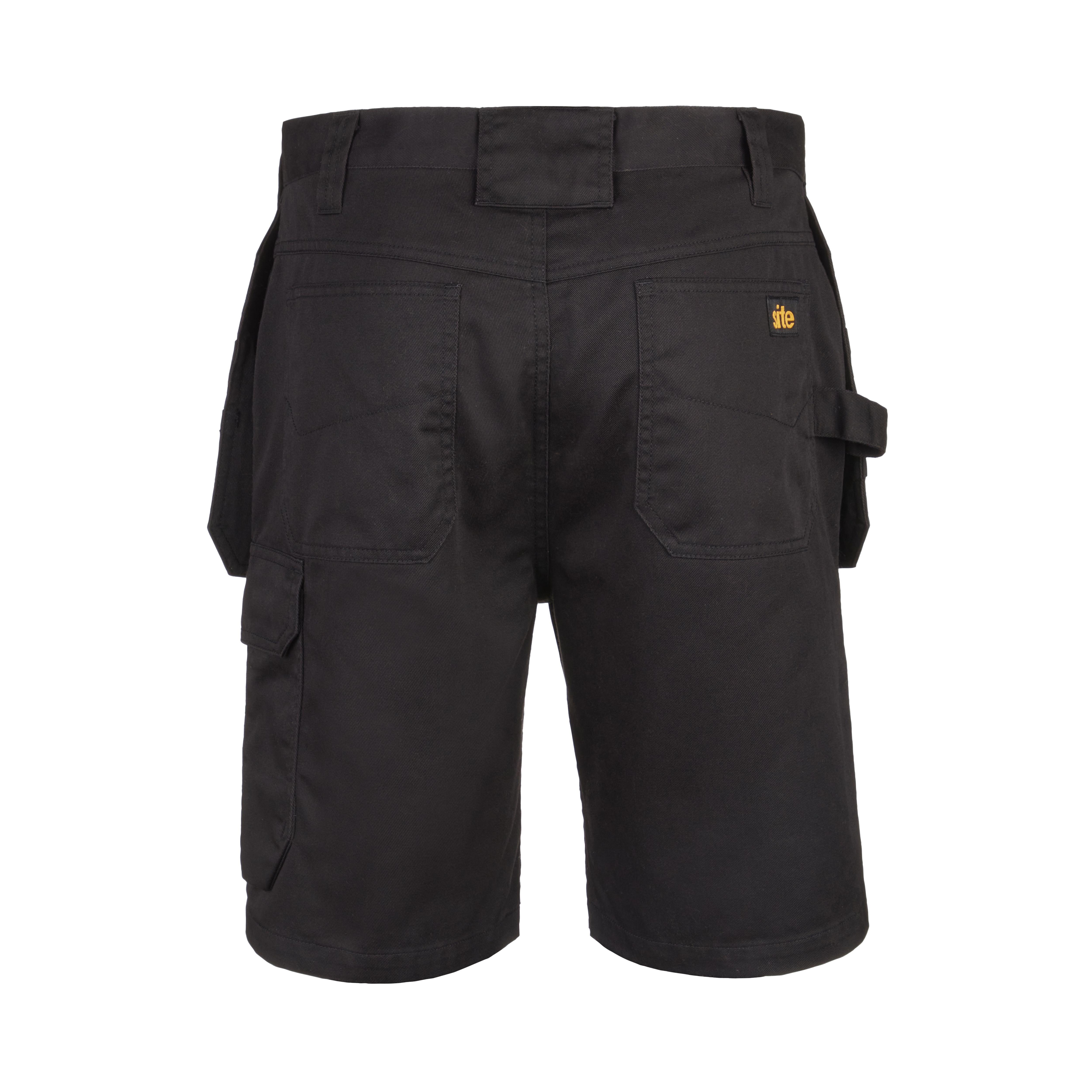 Site Sember Black Men's Shorts W38"