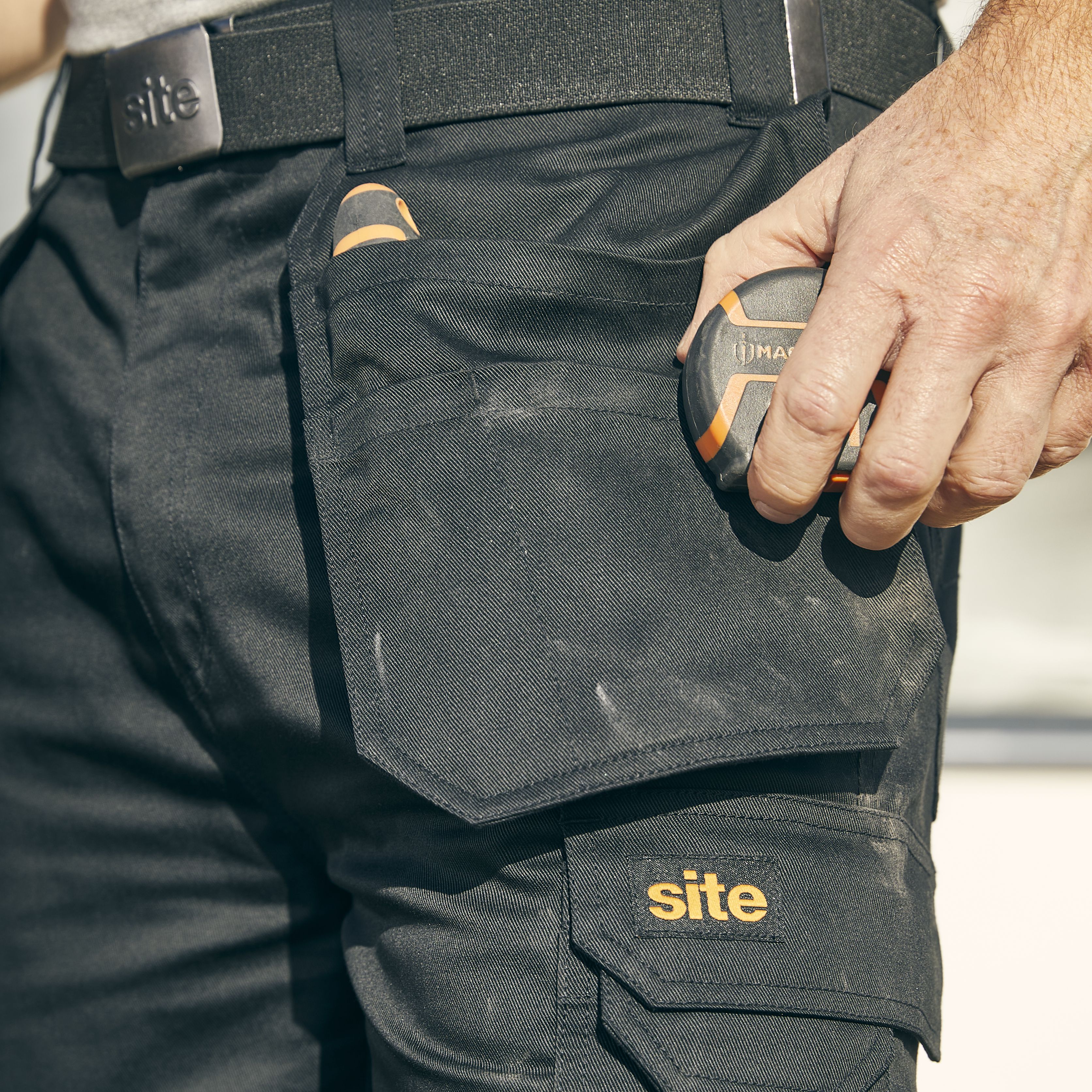 Site Sember Black Men's Shorts W38"