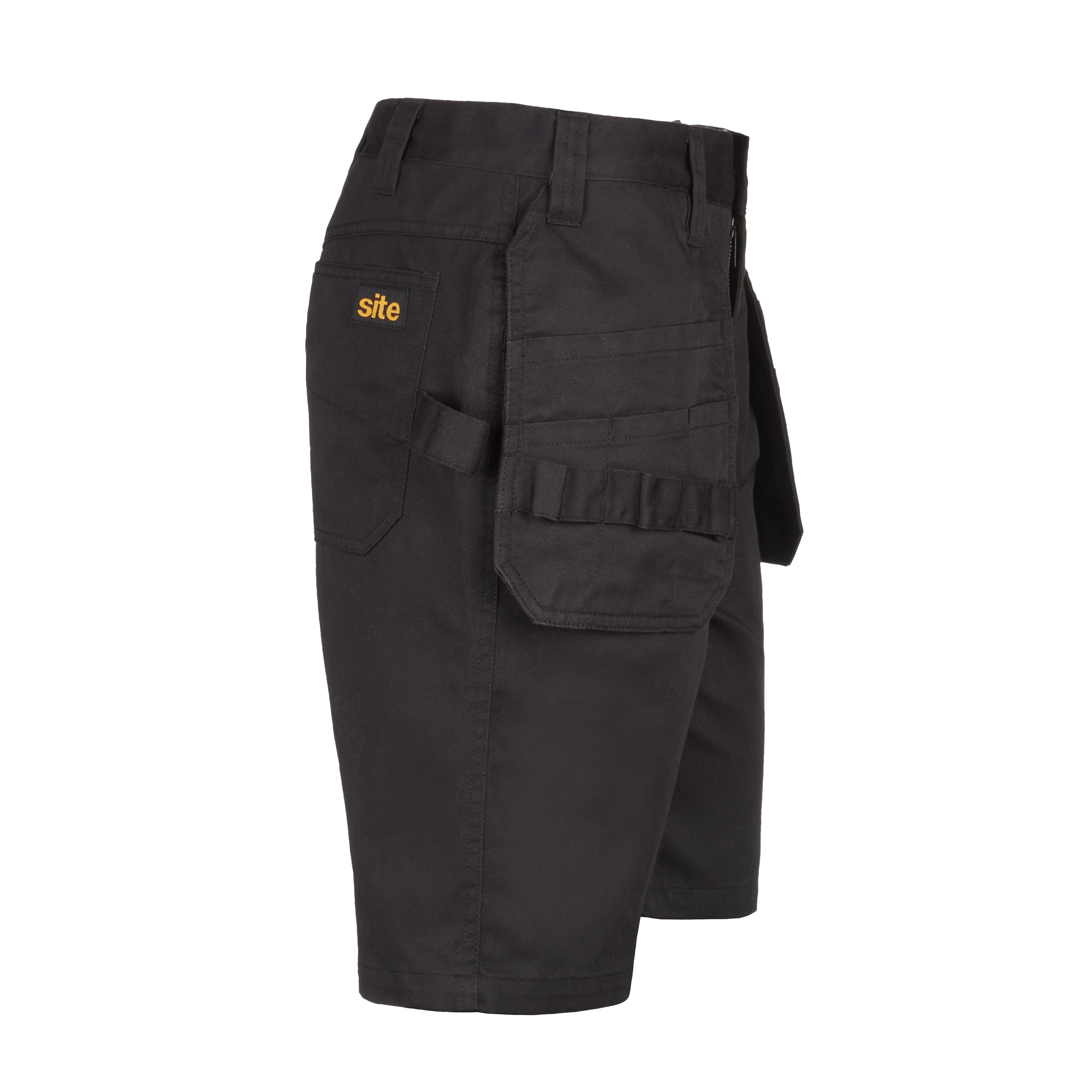 Site Sember Black Men's Shorts W38"