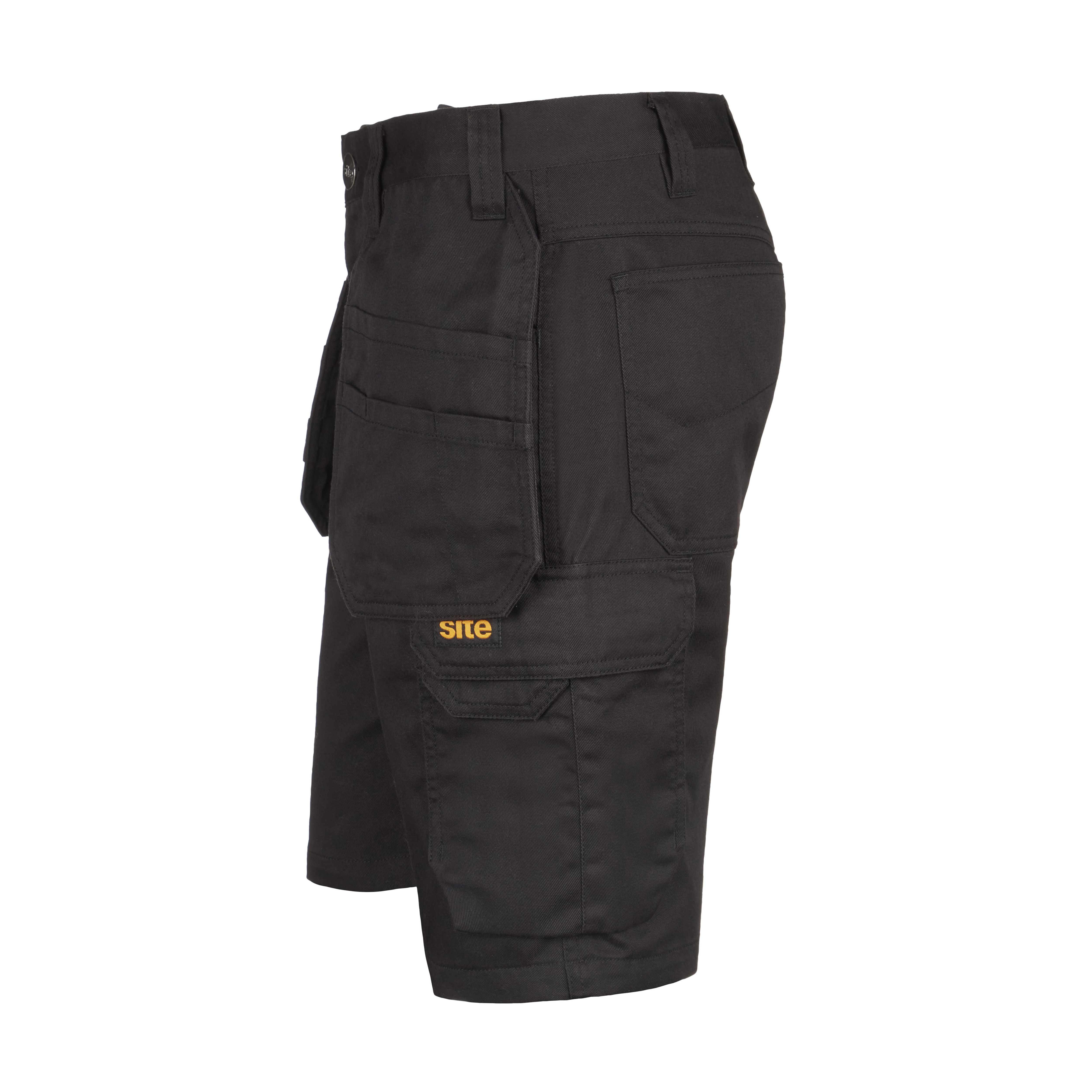 Site Sember Black Men's Shorts W38"