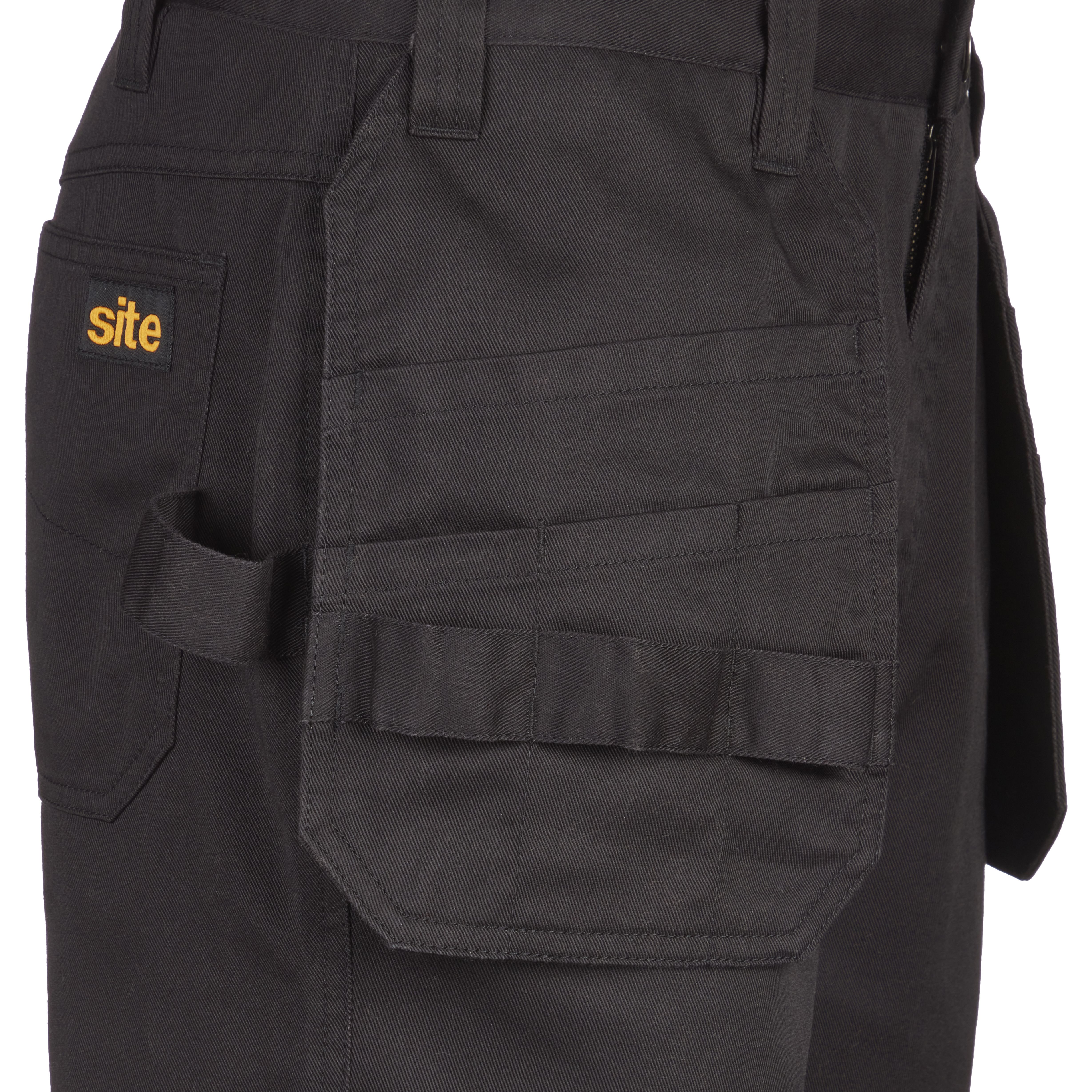 Site Sember Black Men's Shorts W38"