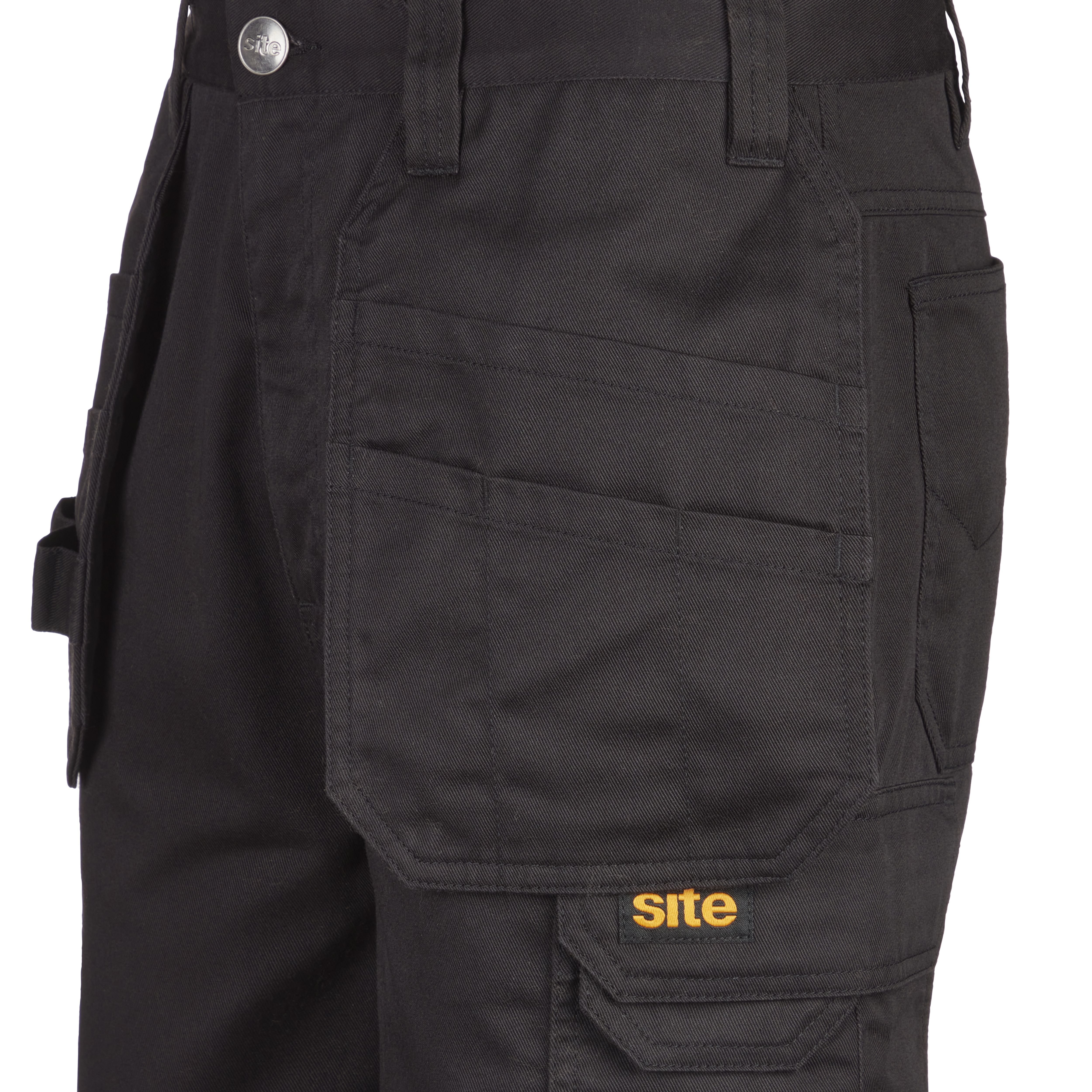 Site Sember Black Men's Shorts W38"