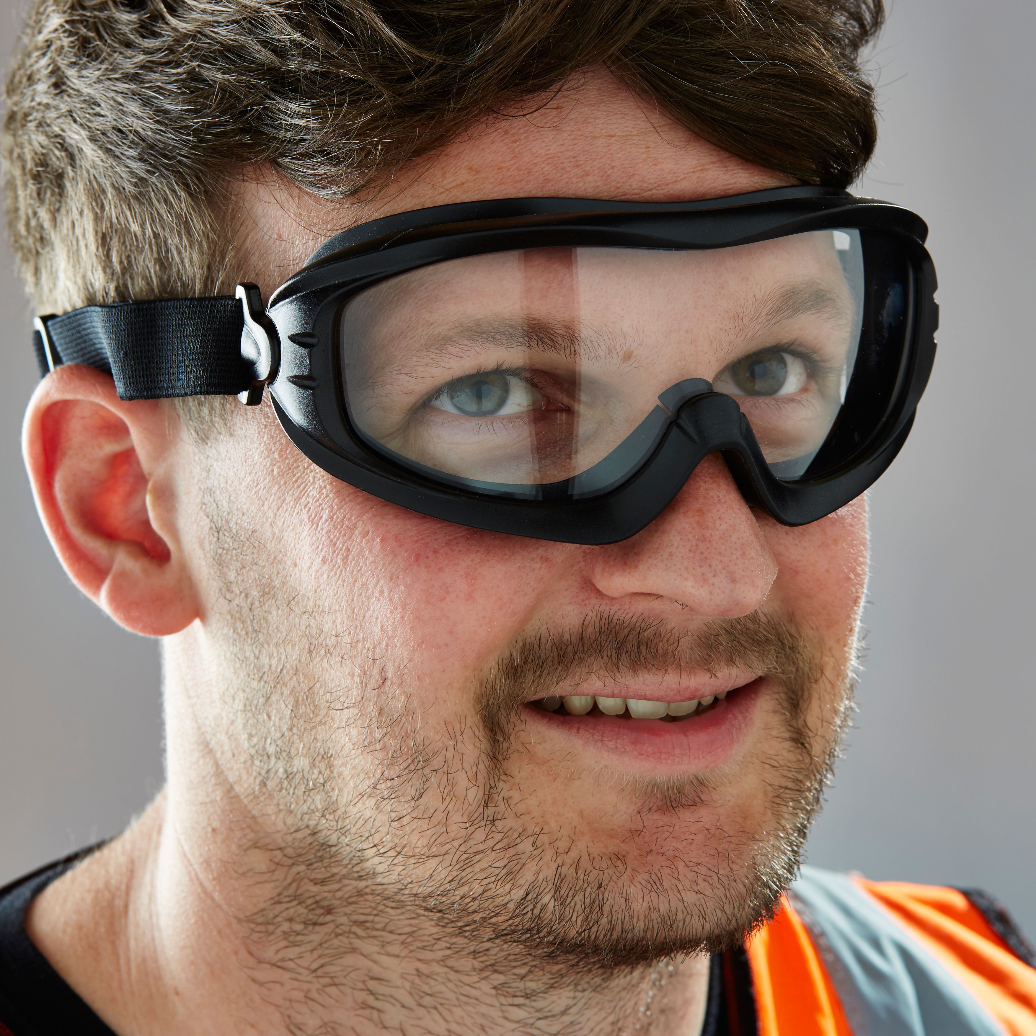 Site SEY227 Clear lens Safety goggles