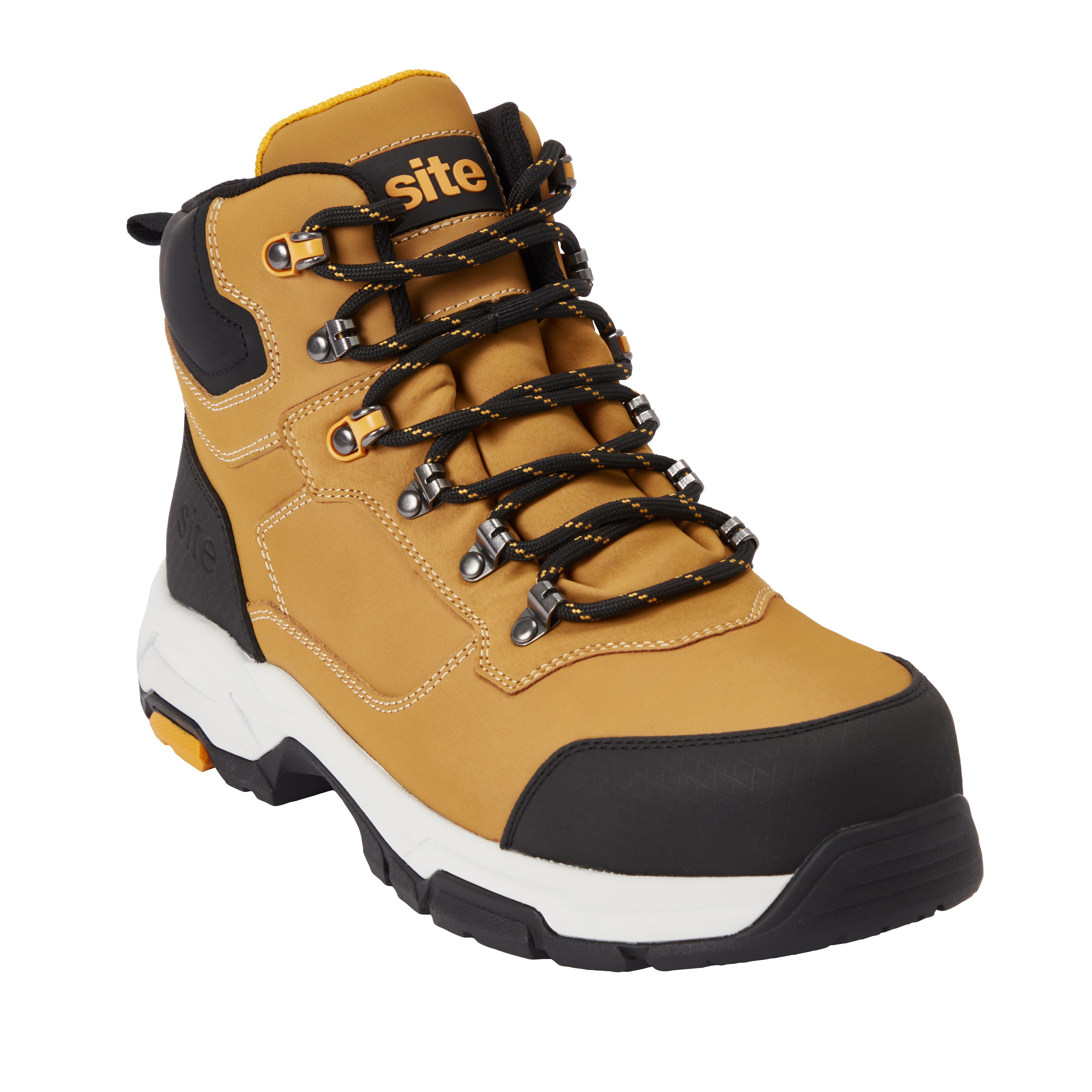 Site Stornes Men's Tan Safety boots, Size 12