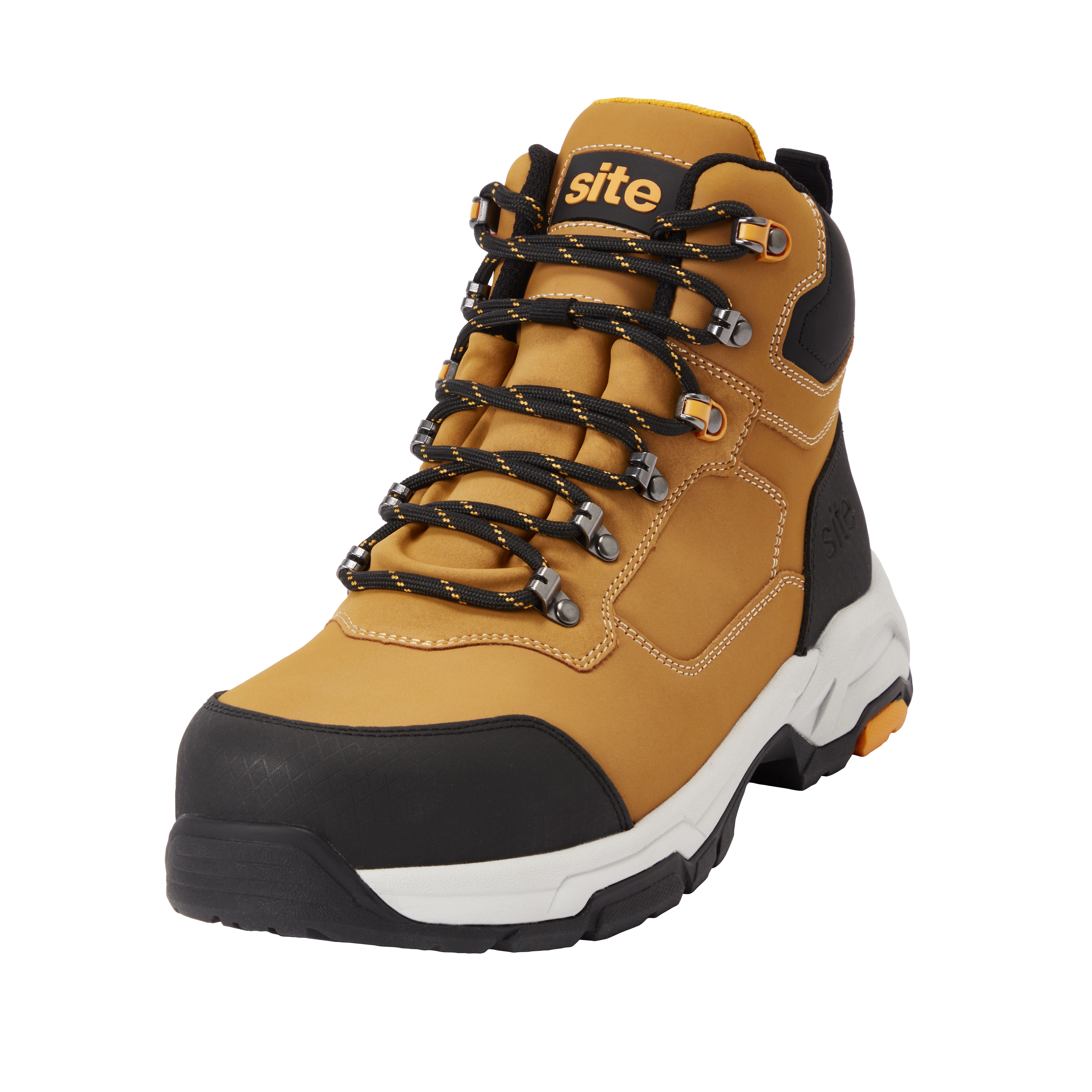 Tan safety boots on sale