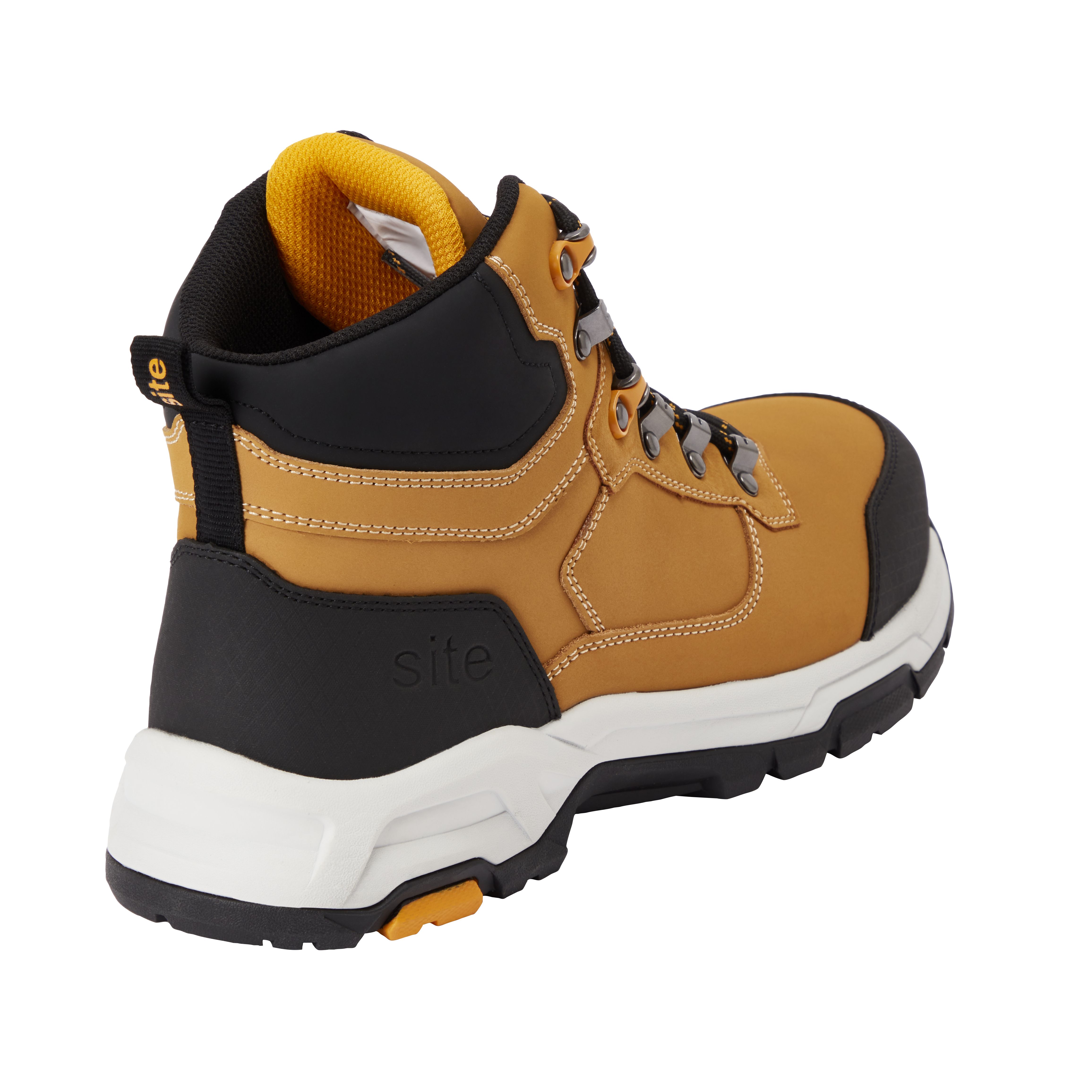 Site Stornes Men's Tan Safety boots, Size 8