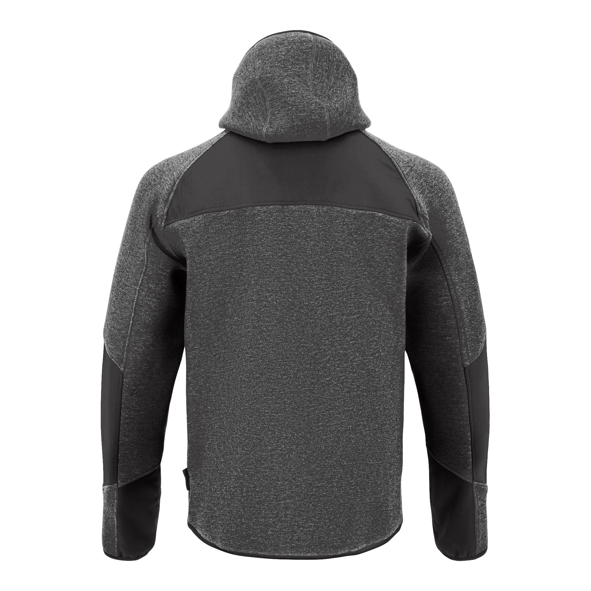 Site Suter Grey & black Men's Hooded sweatshirt Large