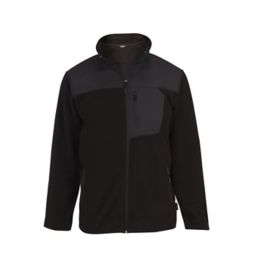 Site Teak Black Fleece jacket Large