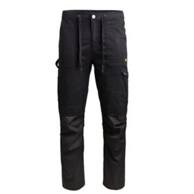 Site Tesem Black Men's Multi-pocket trousers, W34" L32"