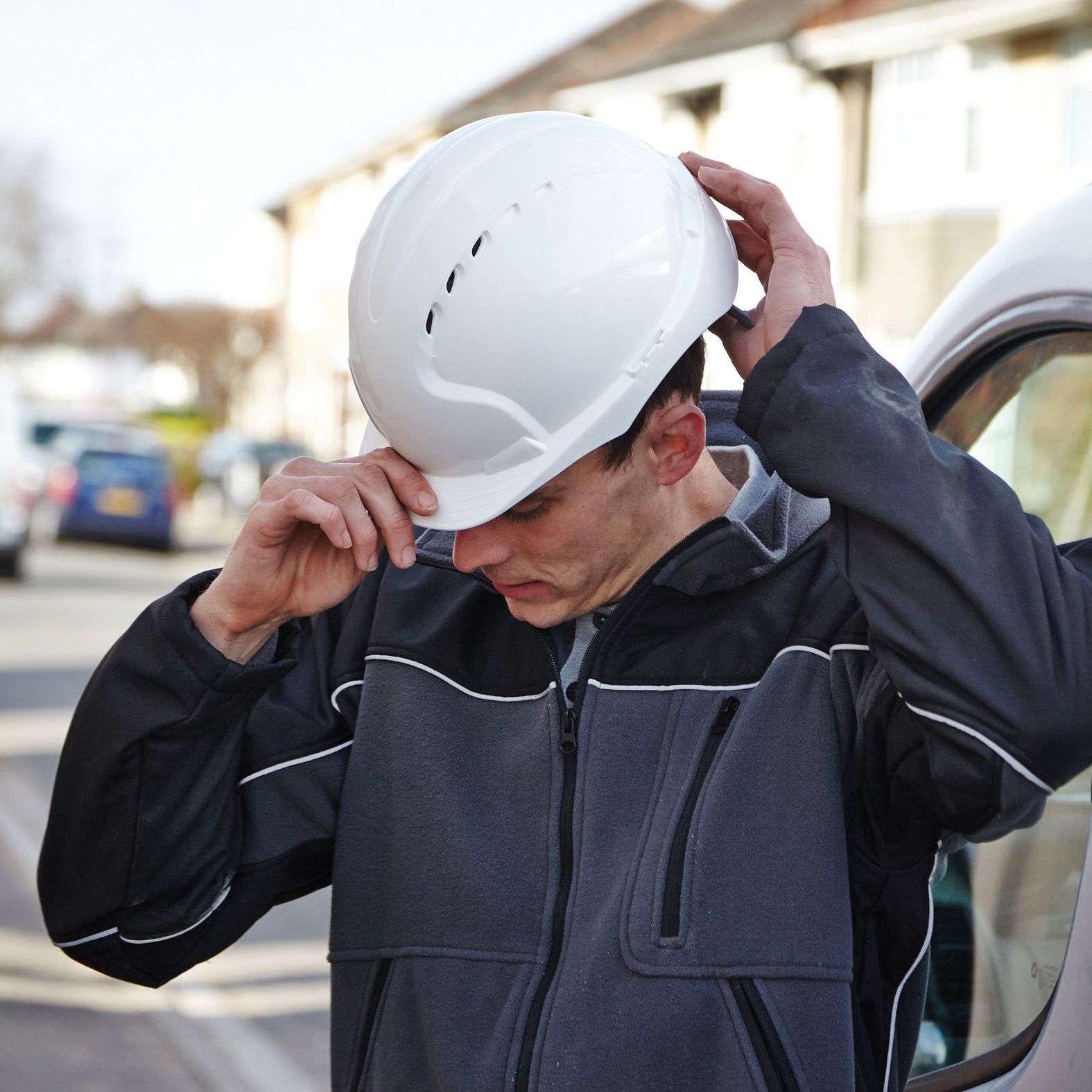 Site White Hard hat