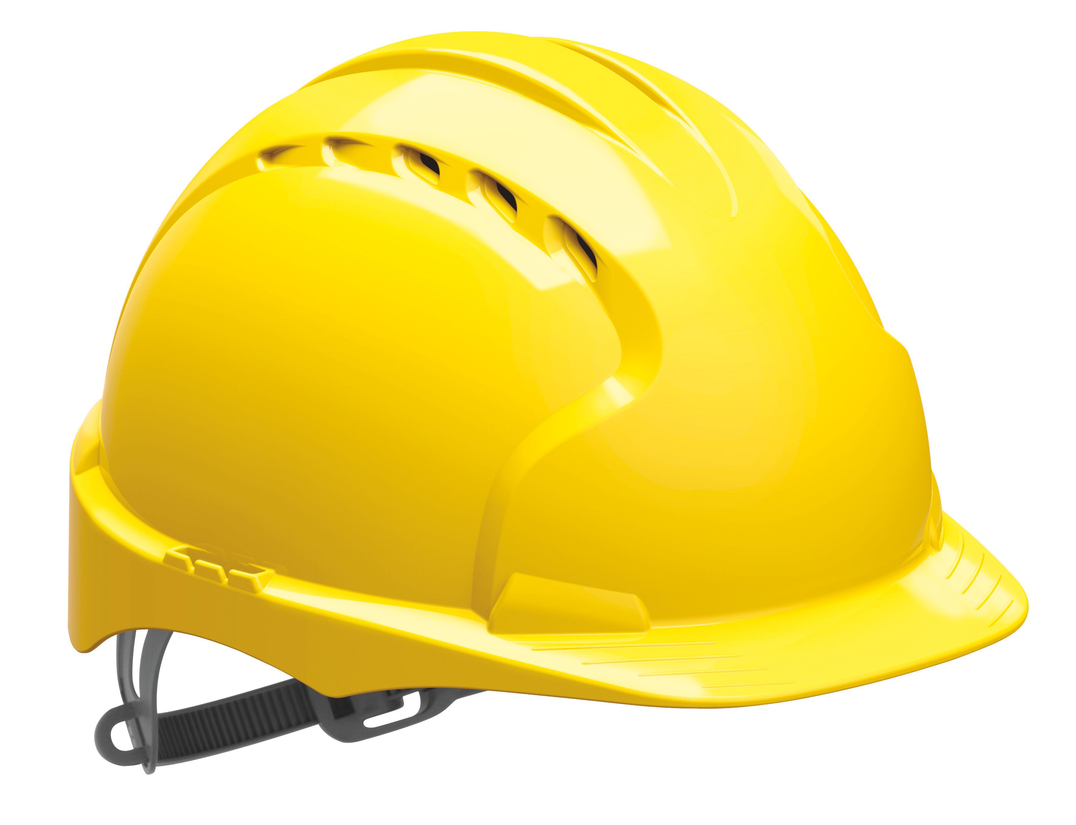 Yellow store hard hat