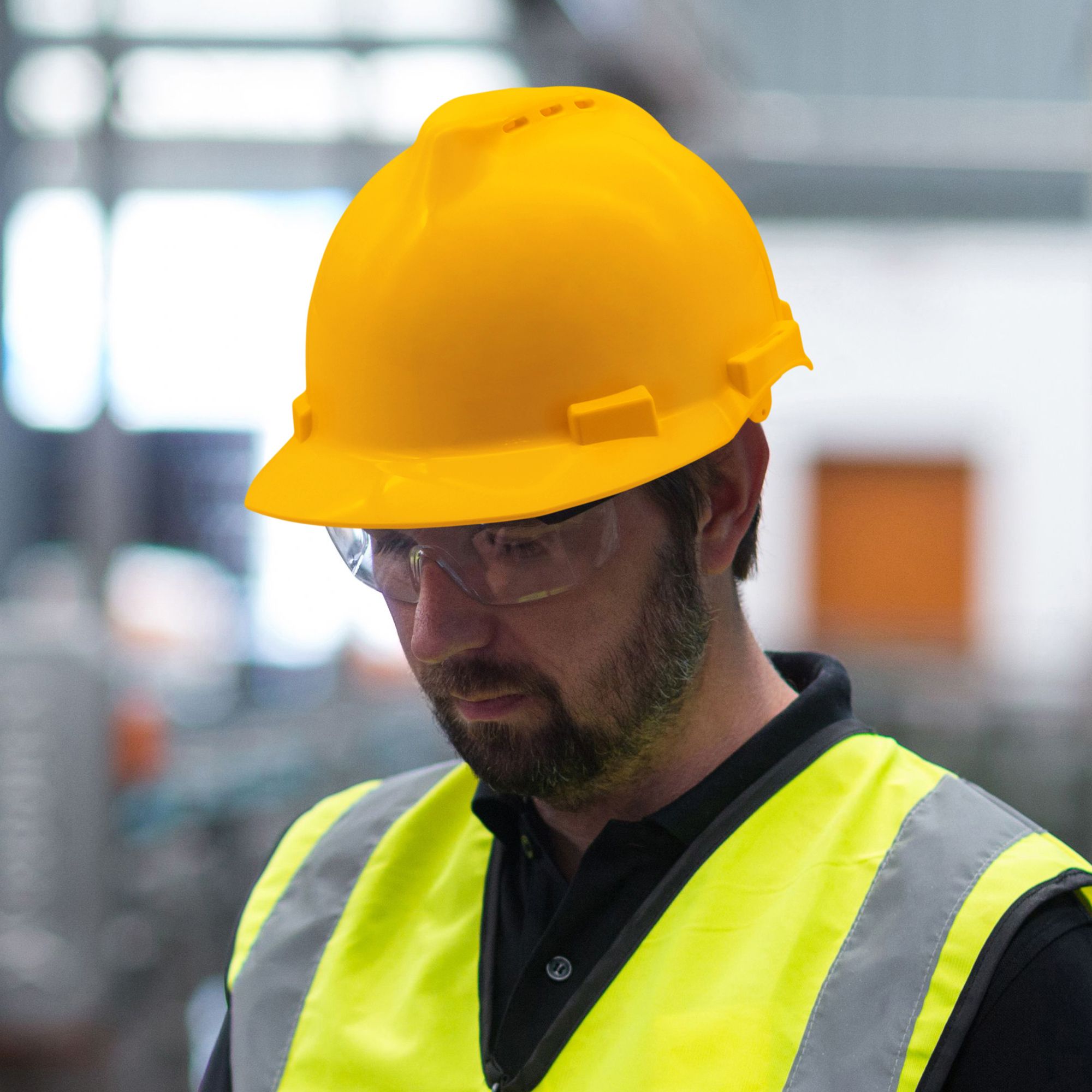 Site Yellow SHE210 Safety helmet