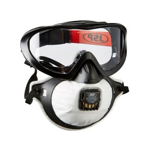 SITE4201 GOGGLE FACE MASK WITH FILTERS