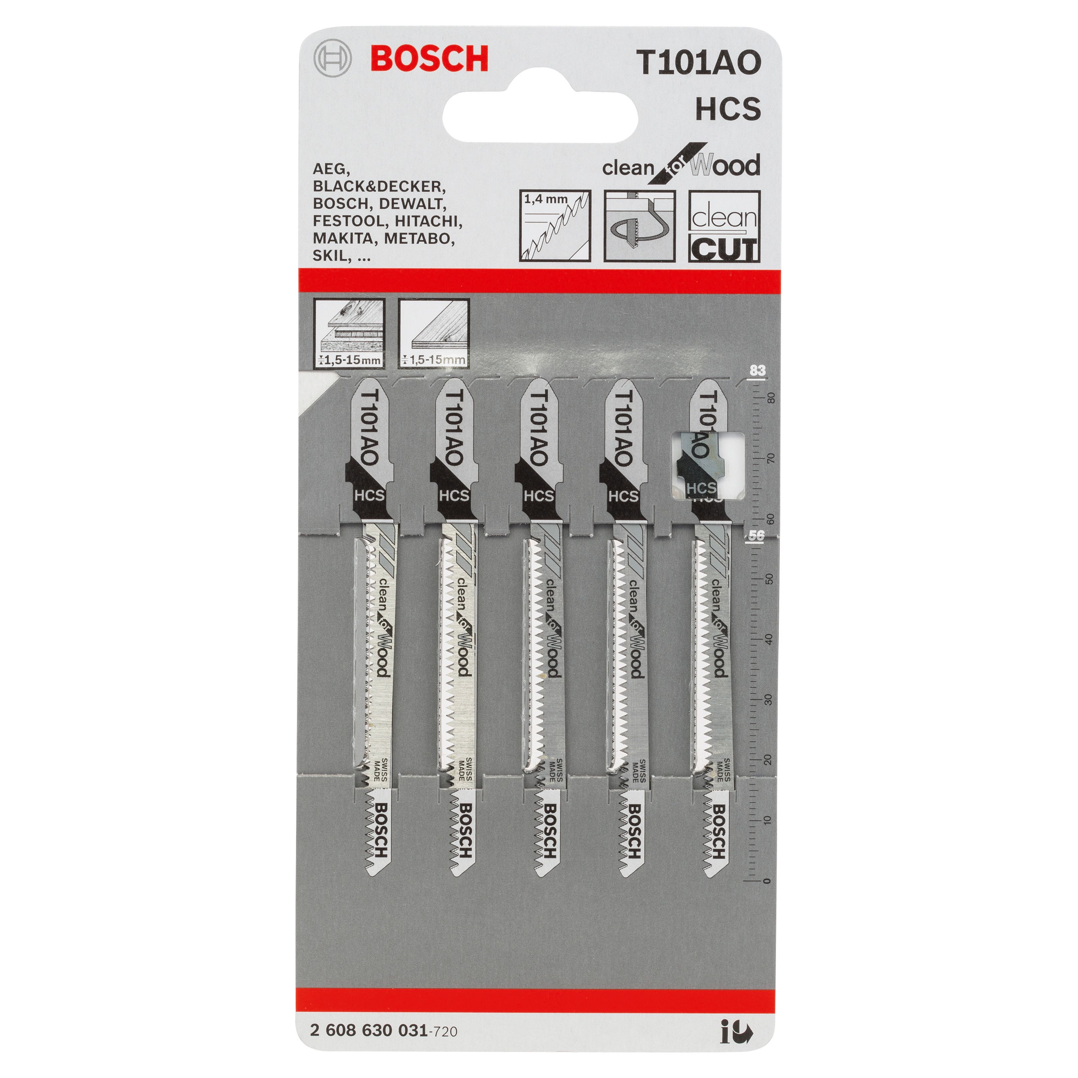 SKIP17c JIGSAW BLADES T101A0 WOOD