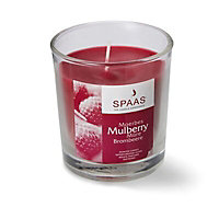 SKIP18C SPAAS WAXFILL GLASS MULBERRY RED