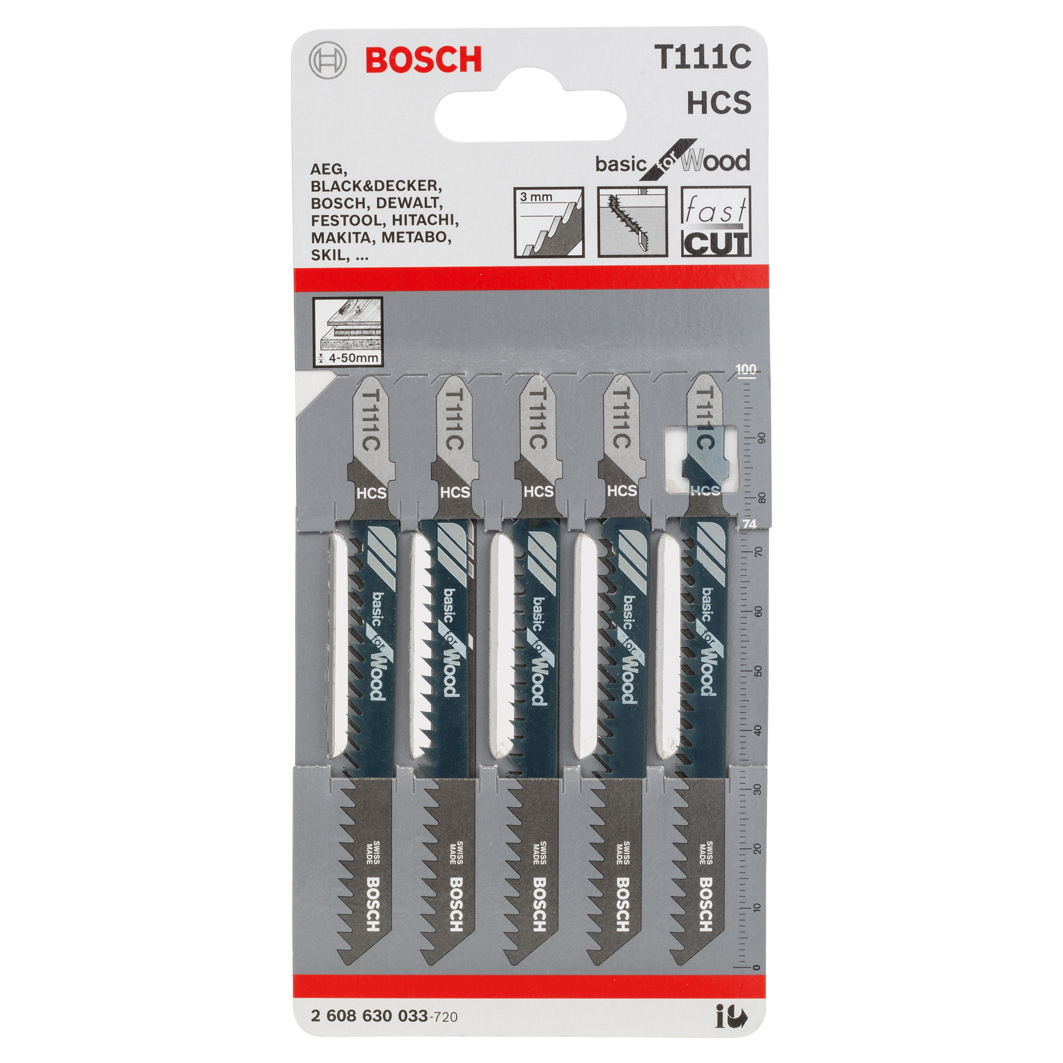 SKIP20A JIGSAW BLADES T111C WOOD MEDIUM