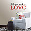 SKIP20PP WALLPOPS ALL YOU NEED IS LOVE