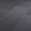 Slate Anthracite Matt Flat Stone effect Porcelain Wall & floor Tile, Pack of 6, (L)590mm (W)290mm