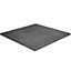 Slate Black Matt Stone effect Porcelain Outdoor Tile, Pack of 2, (L)600mm (W)600mm