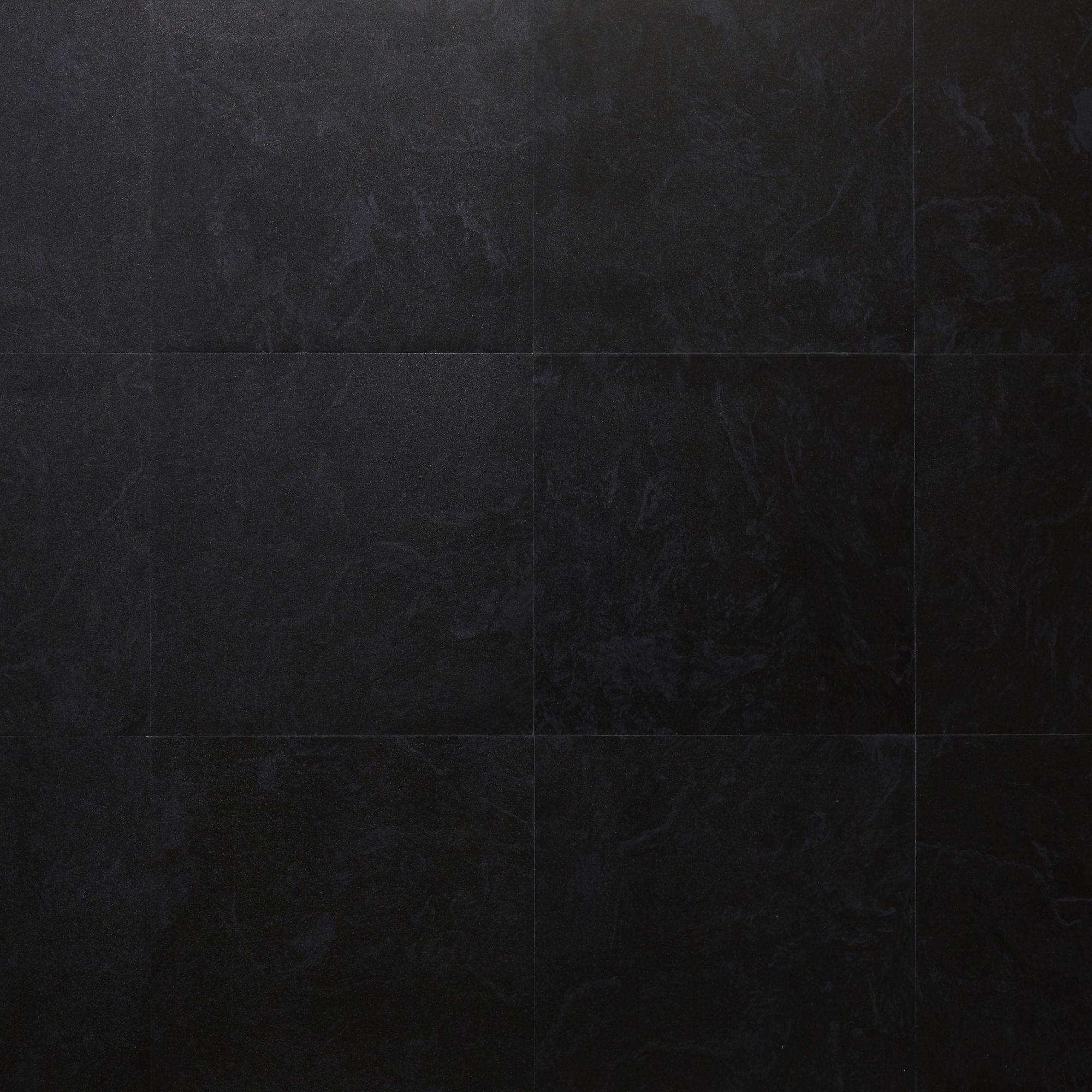 Slate Tile Stone effect Self adhesive Vinyl tile, Pack of 13