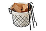 Slemcka Fireside Log basket (H)290mm (D)360mm