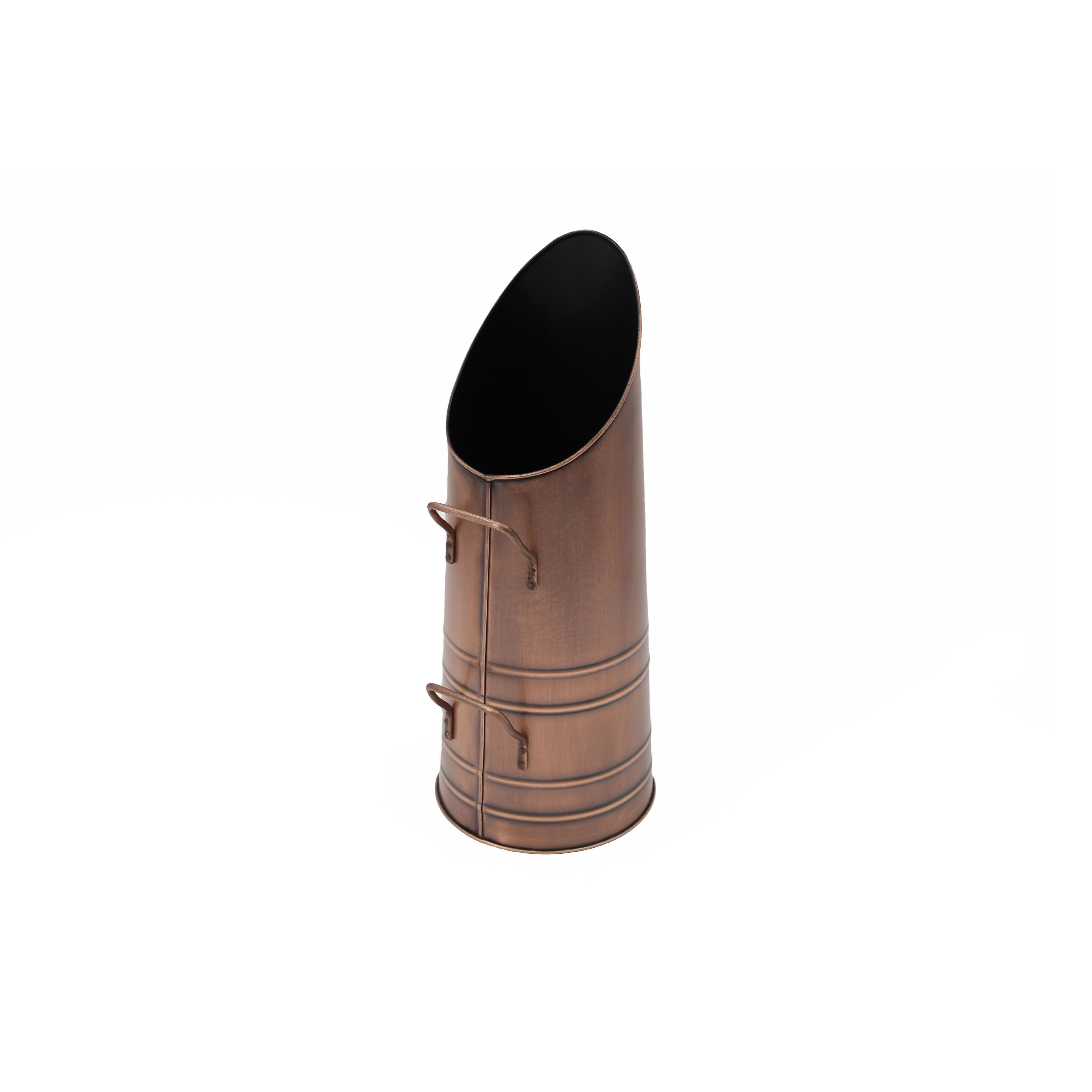 Slemcka Traditional Antique copper effect Coal chute (H)505mm (D)200mm
