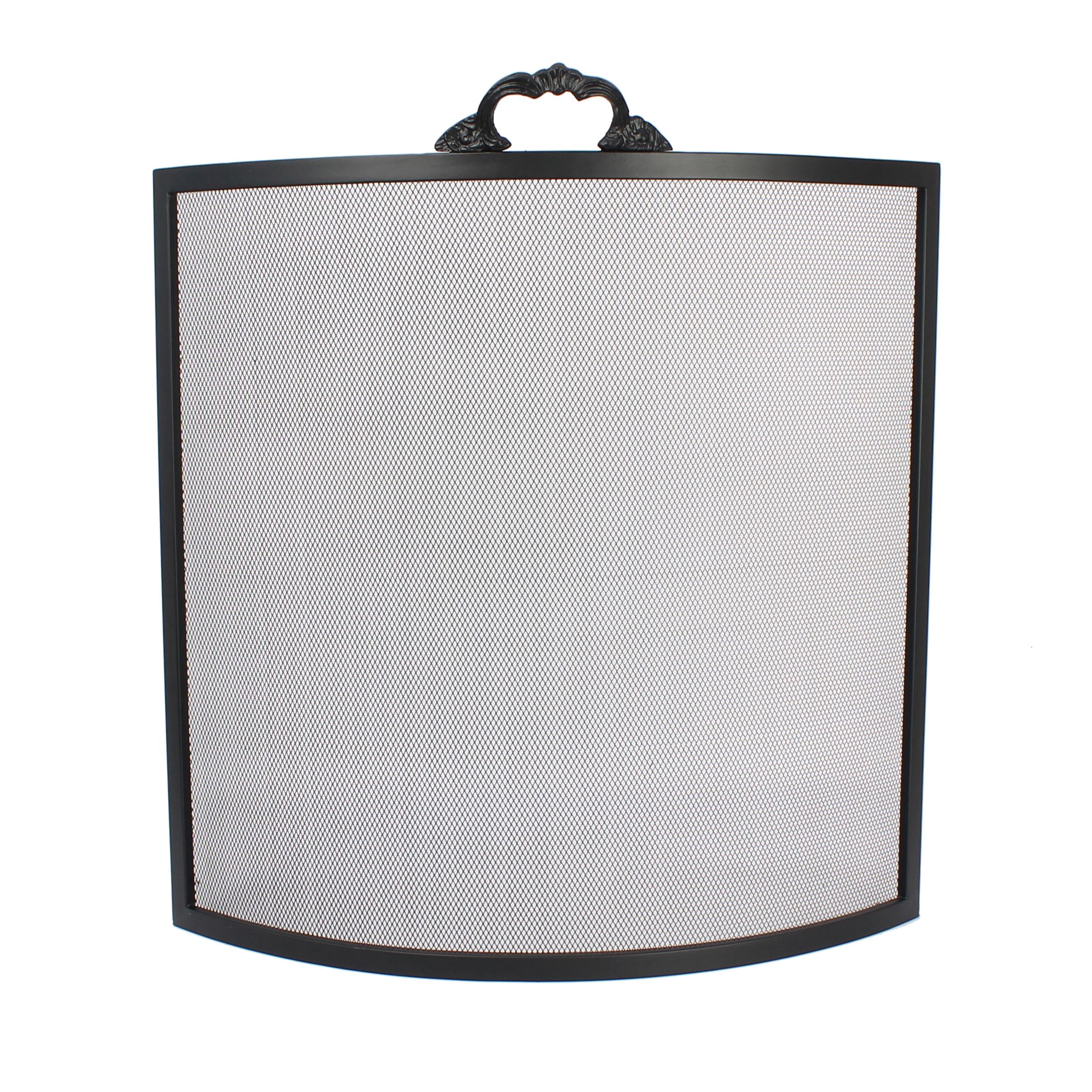 Slemcka Traditional Black Metal Fire screen (W)0.61m