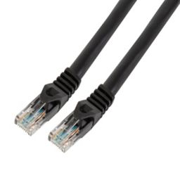 SLX Cat 6 Black Network cable, 3m