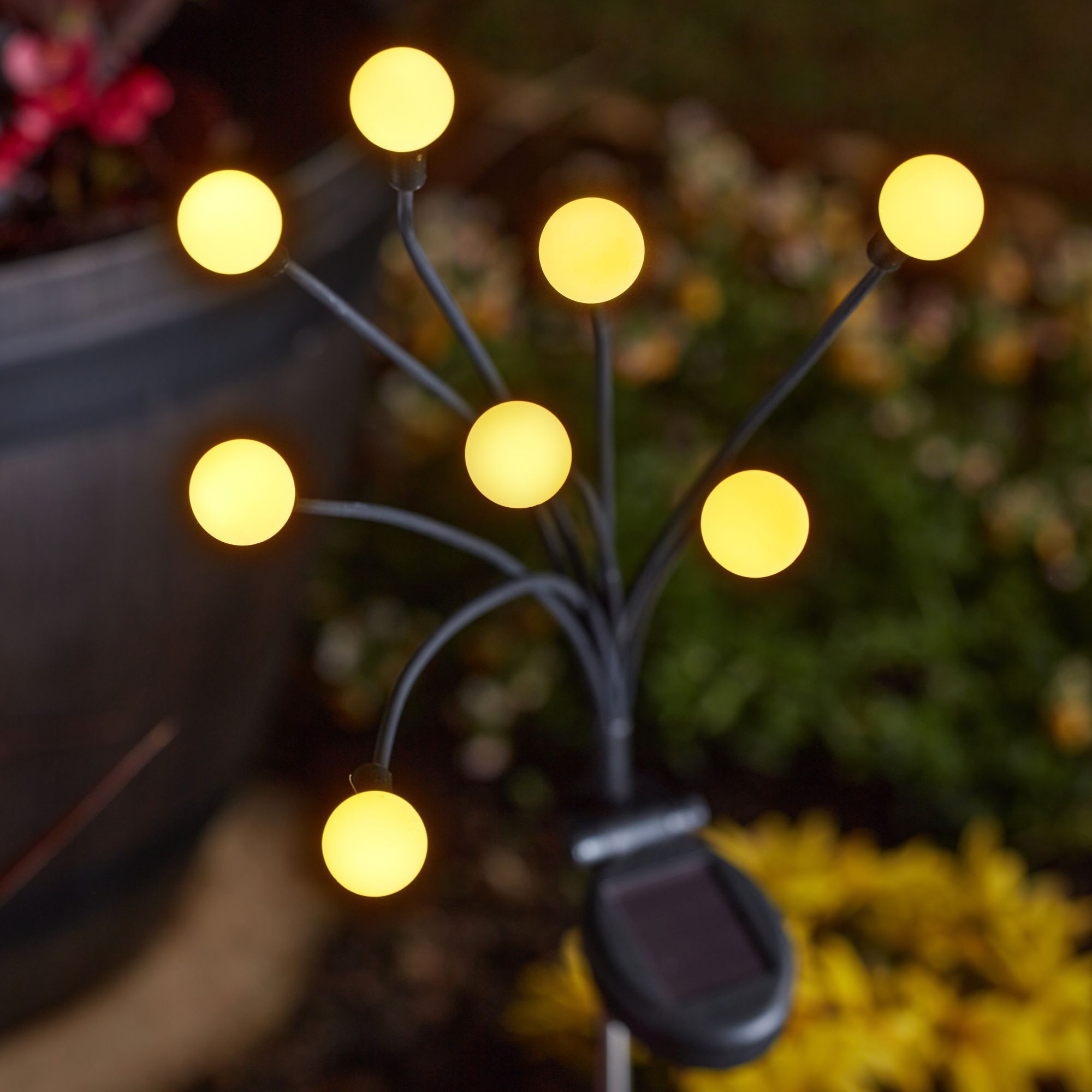 Smart Garden Black Globes Solar-powered 1lm LED Outdoor Stake light