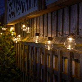 Smart Garden Festoon Solar-powered 20 LED Outdoor String lights, Pack of 1