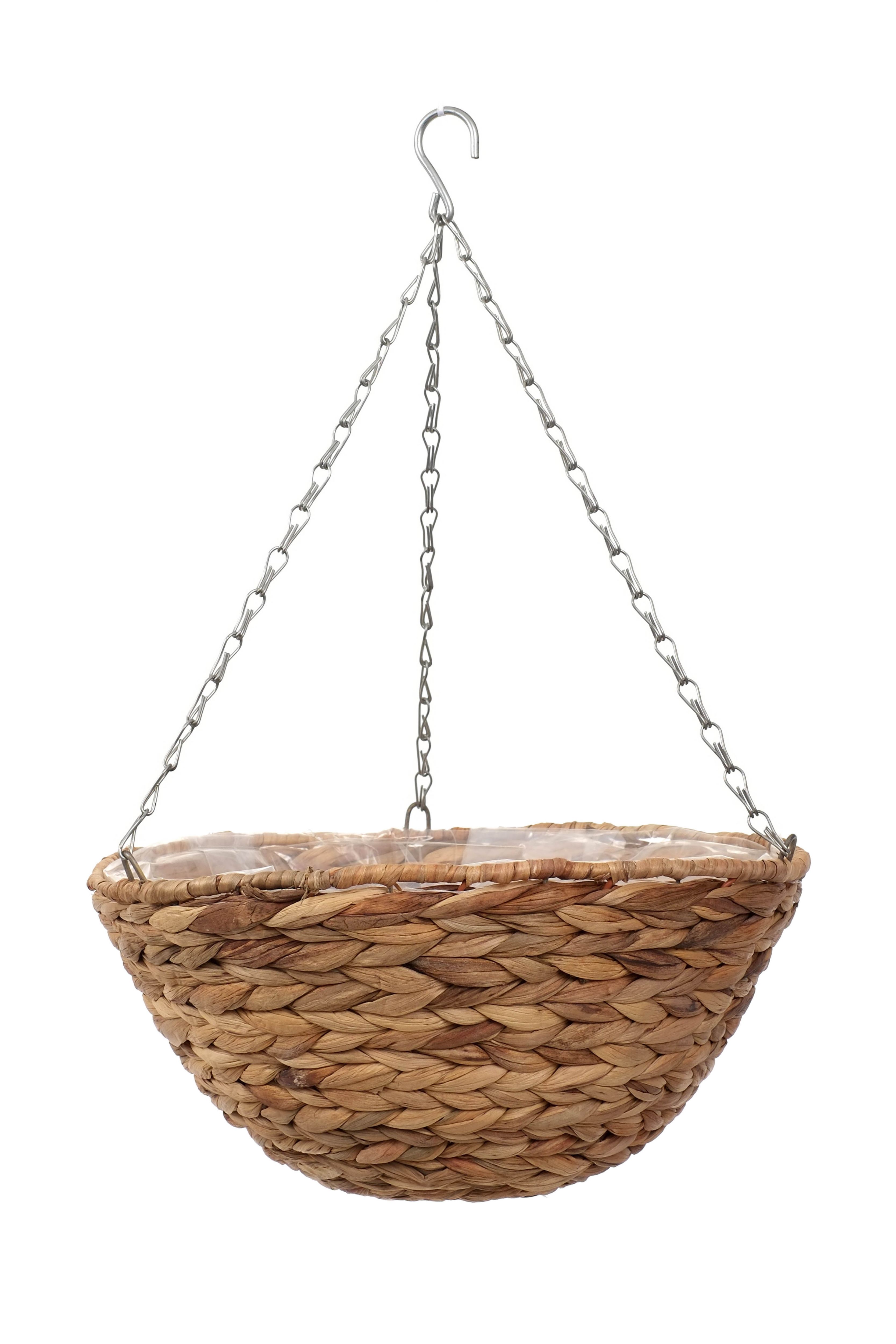 Smart Garden Hyacinth Natural Round Hanging basket, 35cm