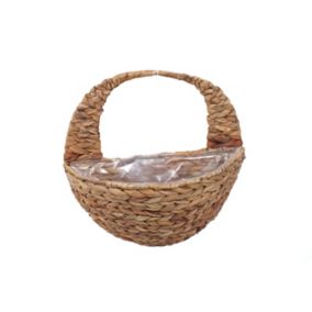 Smart Garden Hyacinth Natural Semi-circle Hanging basket