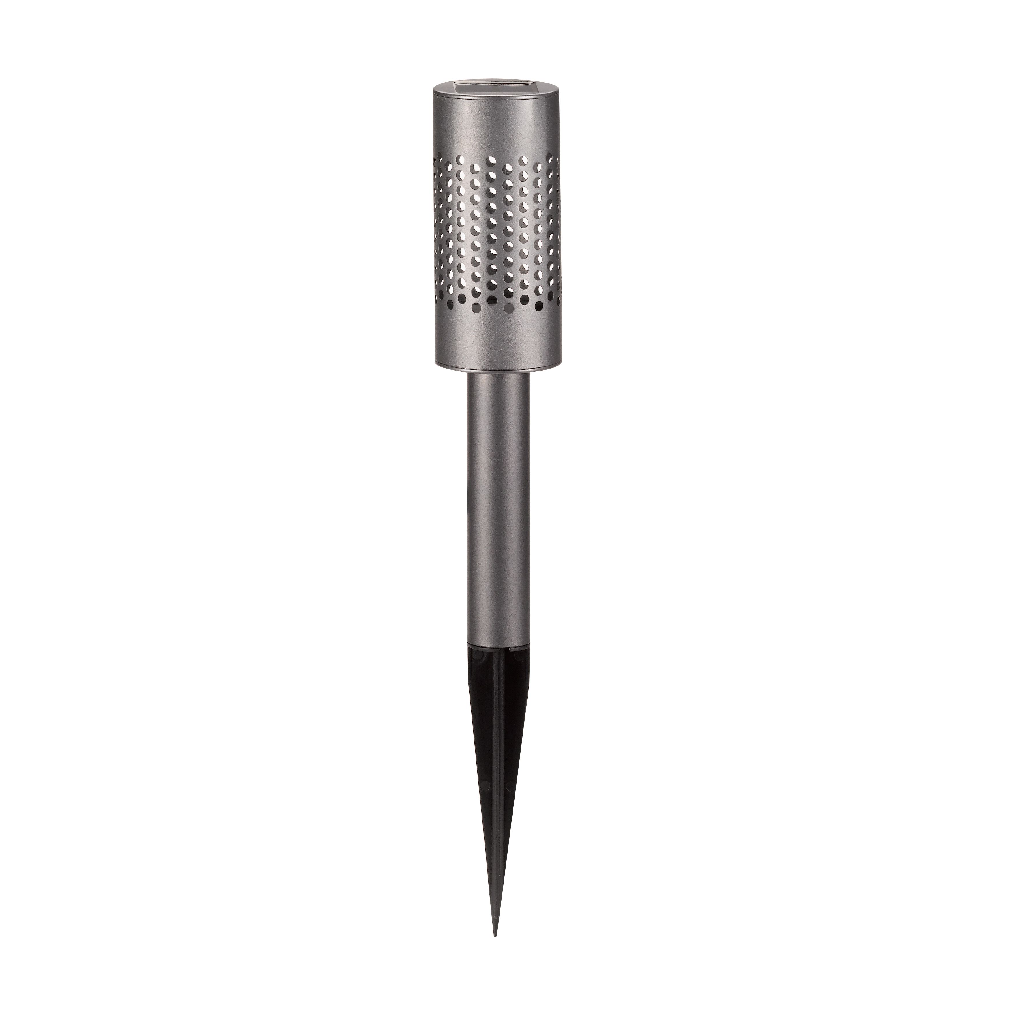 Smart Garden Solstar Silver effect Solar-powered LED Outdoor Stake light