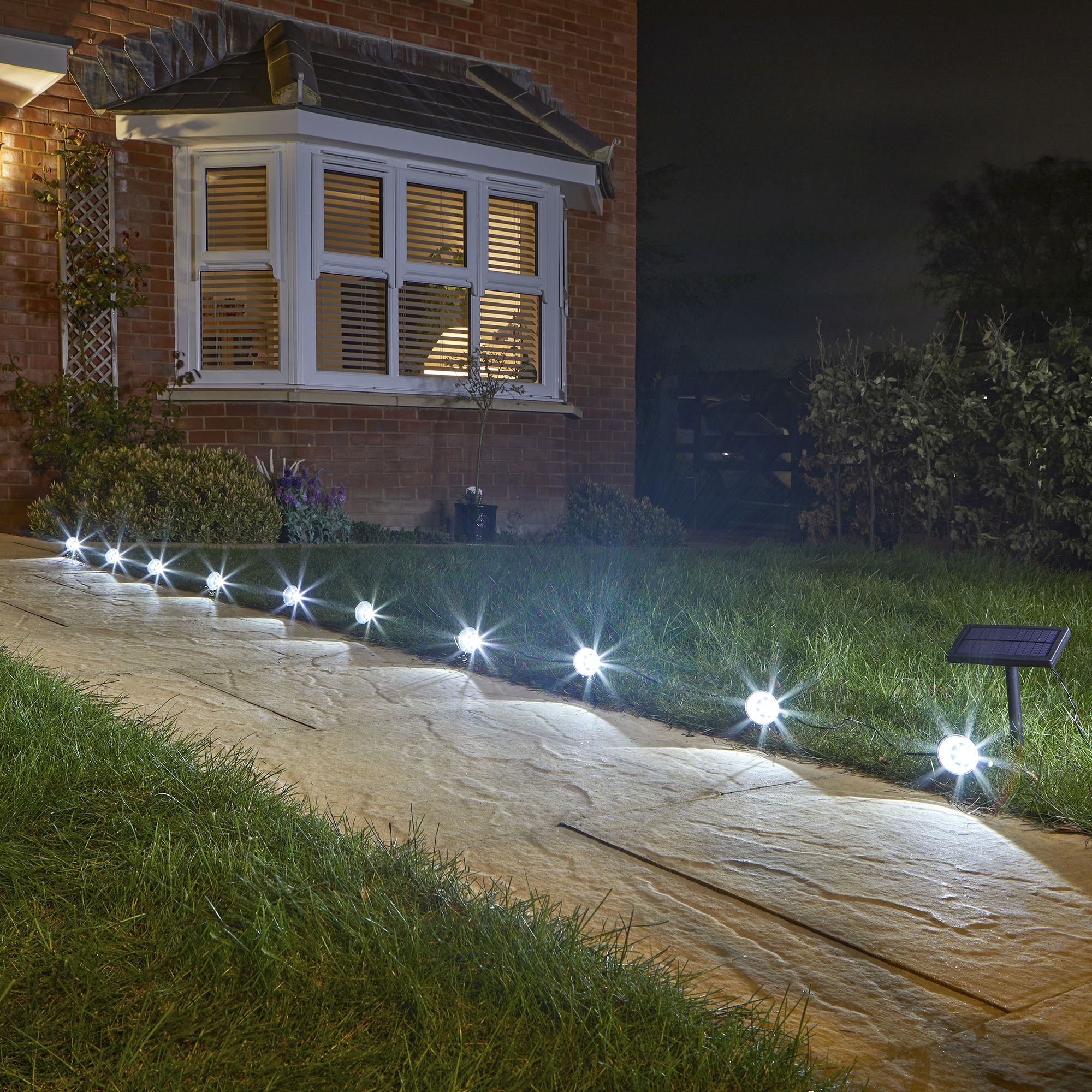 Smartyard solar led large deals pathway lights