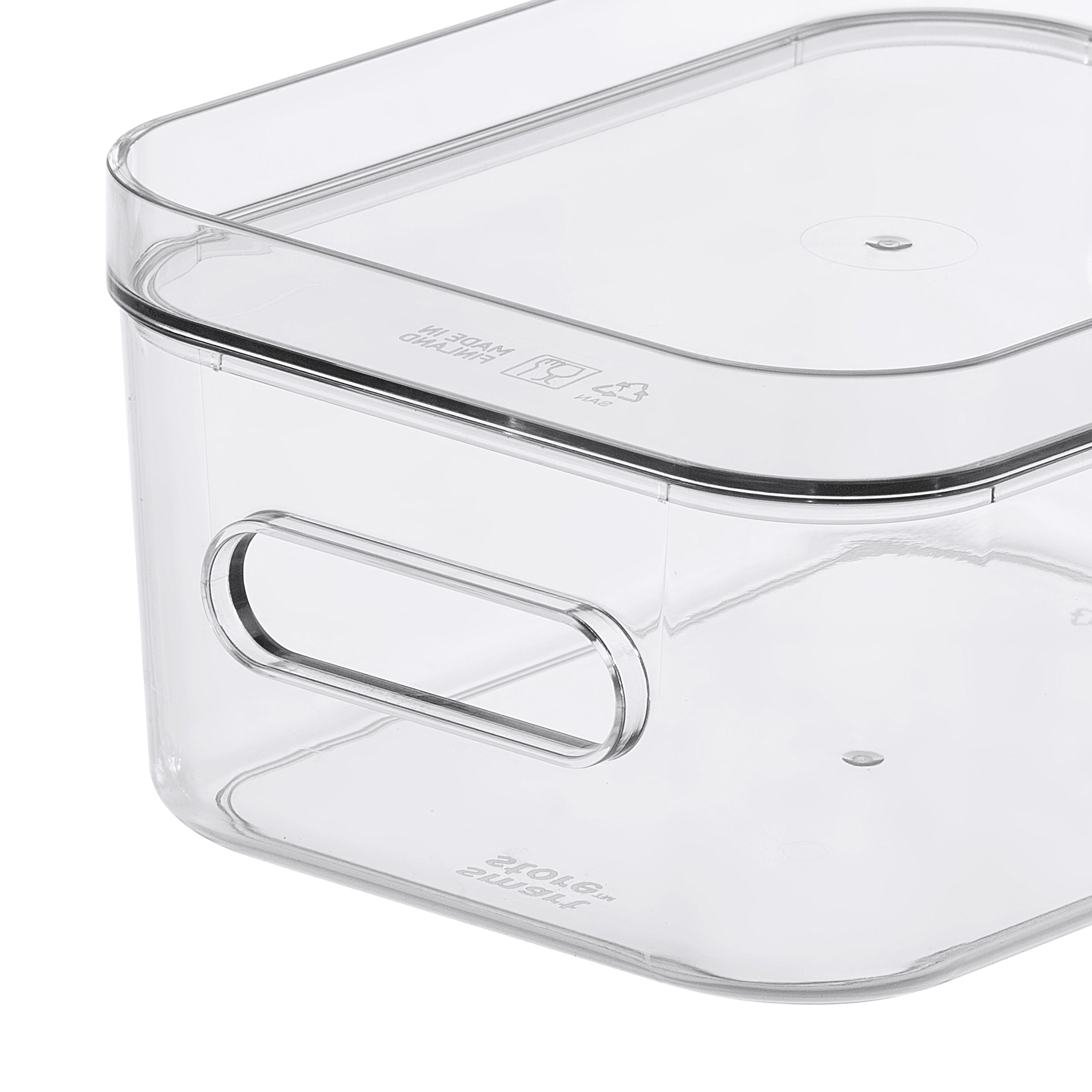 SmartStore Compact Stackable Transparent Lid for SmartStore Compact Small Crate