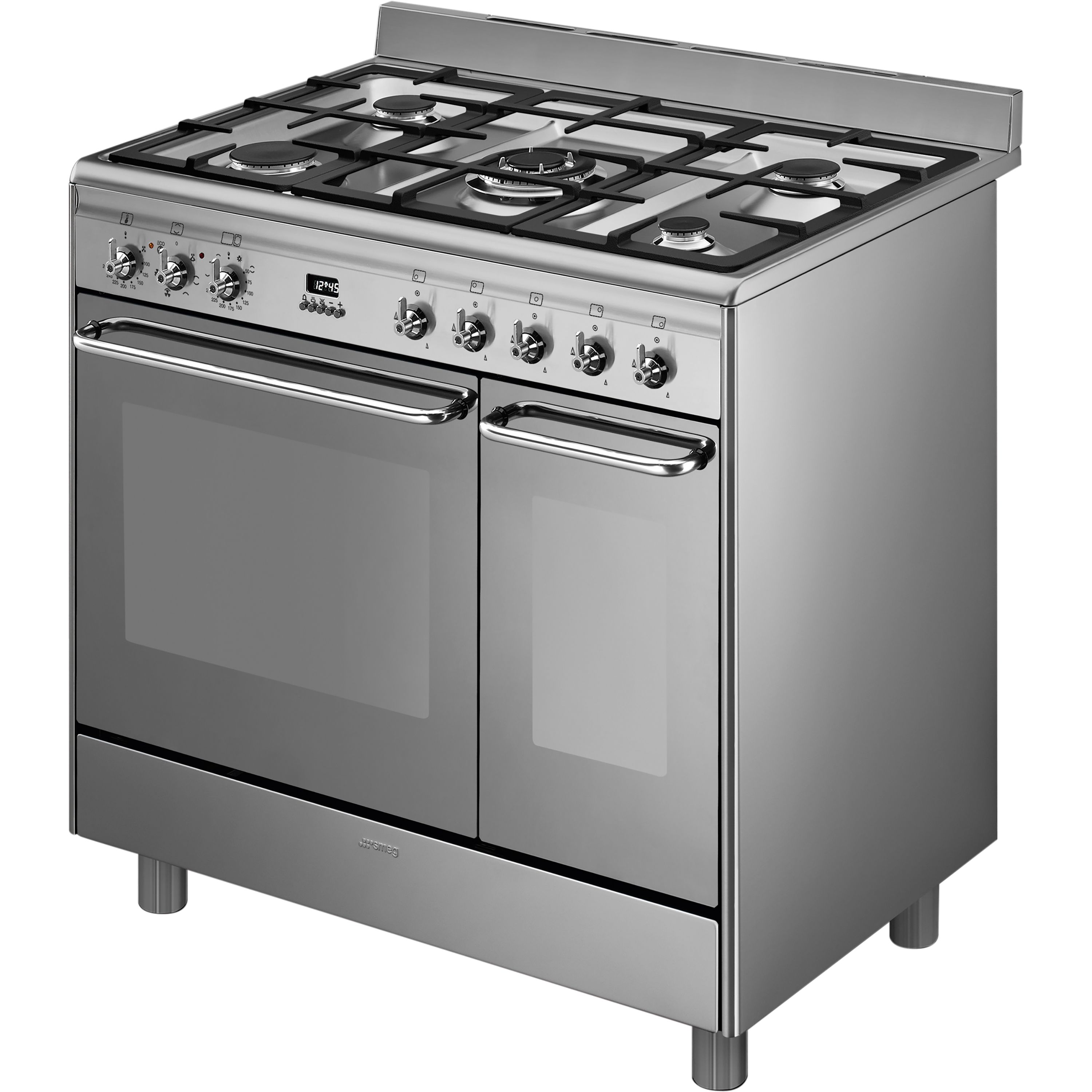 Smeg CG92X9 Freestanding Electric gas Range cooker with Gas Hob