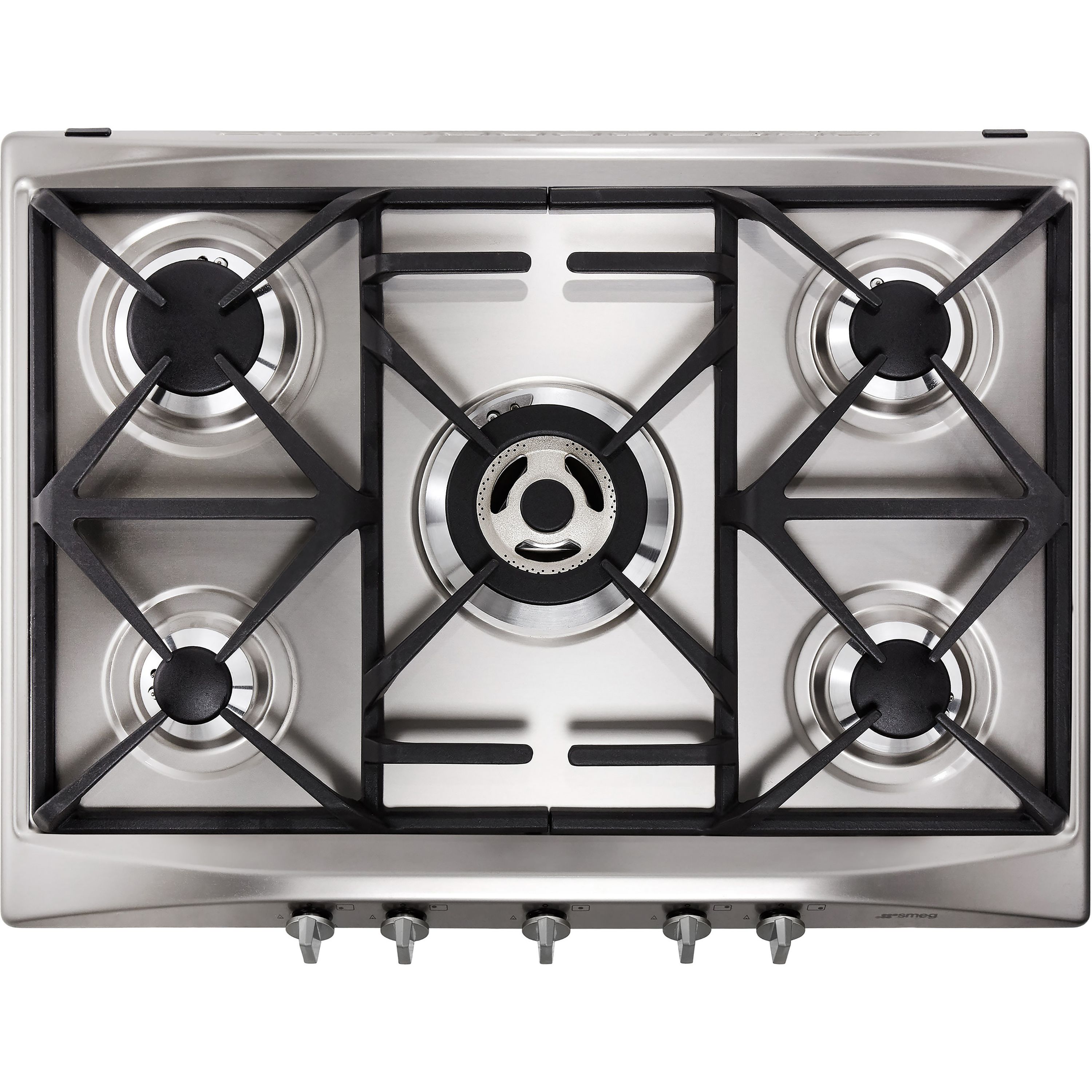 Smeg Cucina SR275XGH2 SS 68.5cm Gas Hob Tradepoint