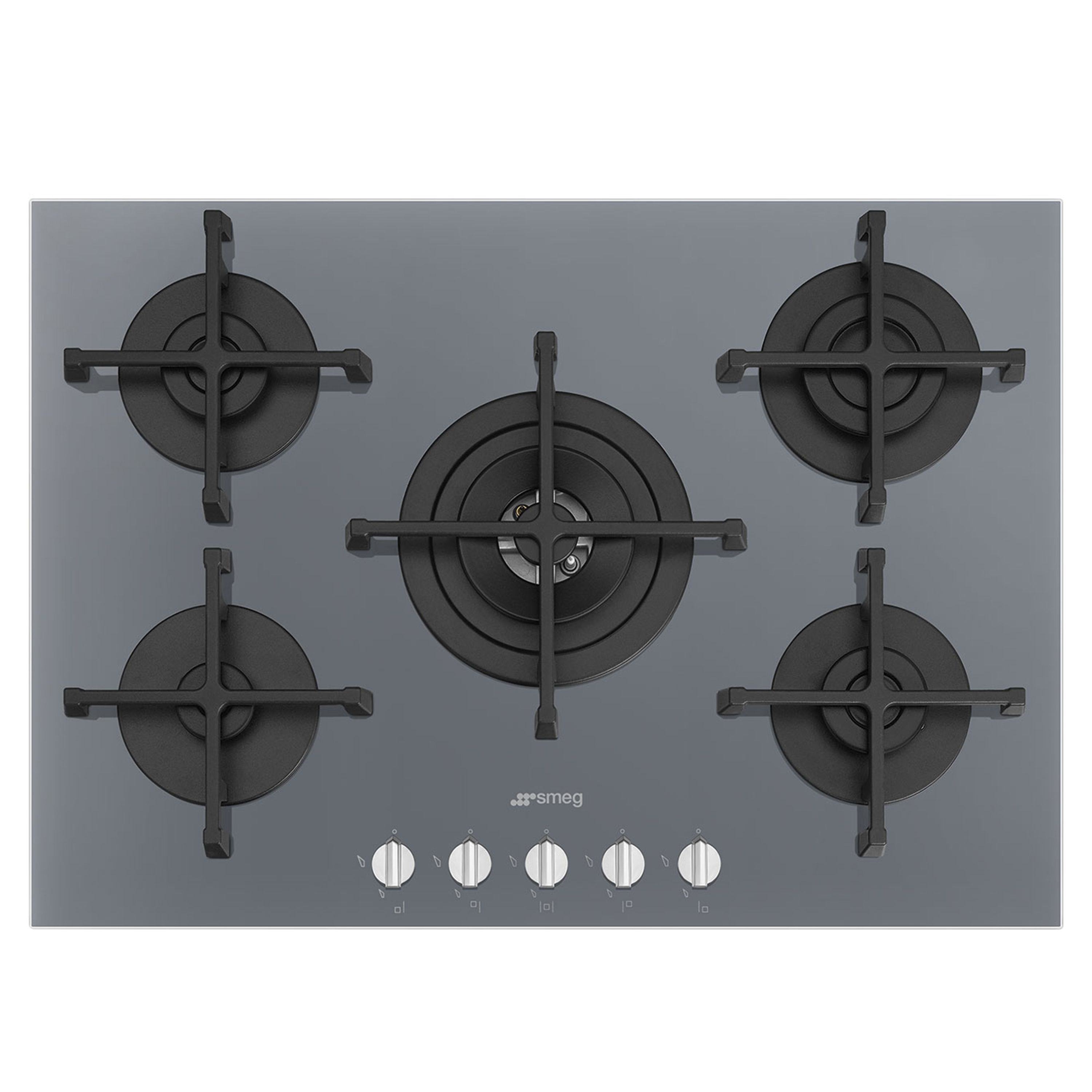 SR264XGH2_SS, Smeg Gas Hob, 4 Burners