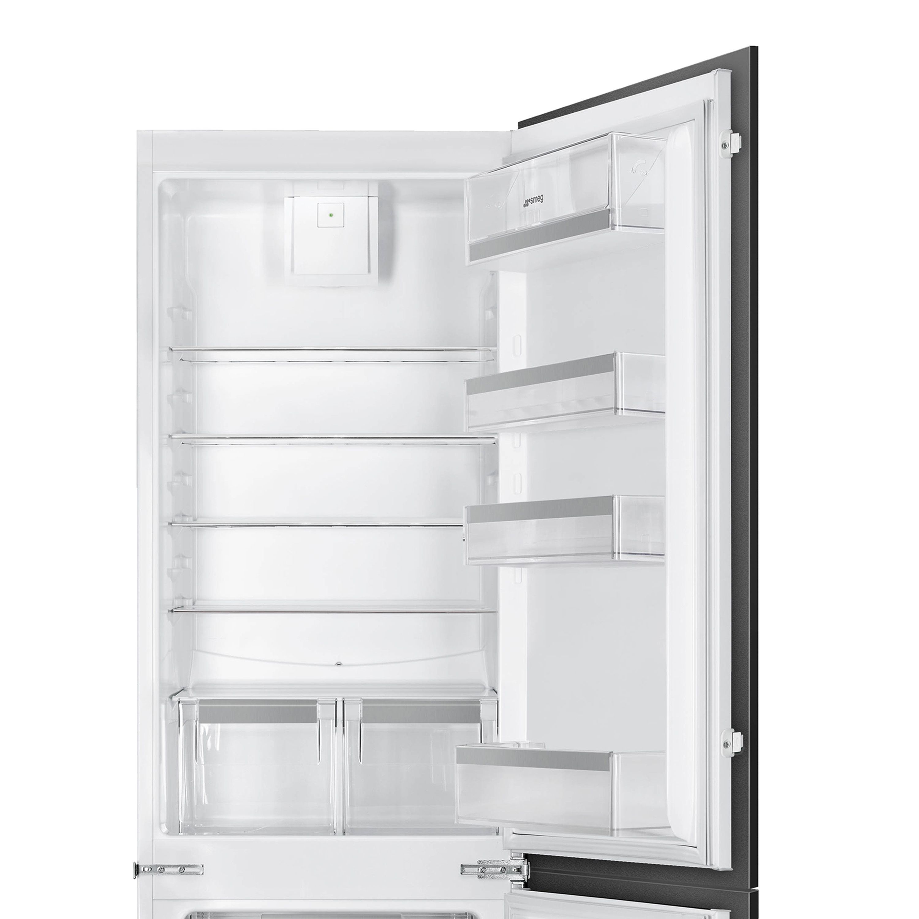 Smeg UKC8173N1F_WH 60:40 Built-in Frost free Fridge freezer - White