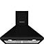 Smeg Victoria KSED65NEE_BK Metal Chimney Cooker hood (W)60cm - Black
