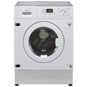Smeg WDI147D-2_WH 7kg/4kg Built-in Condenser Washer dryer - White