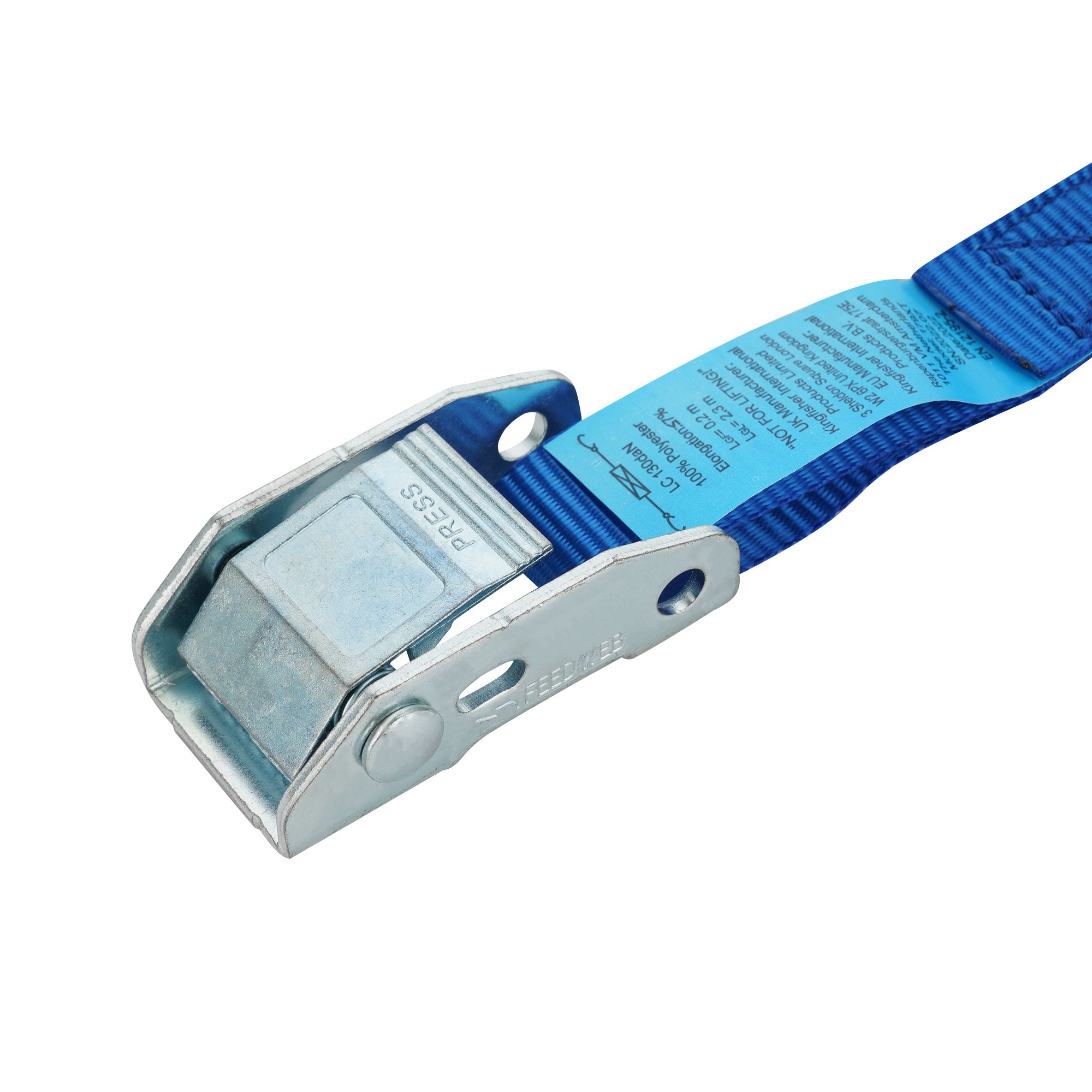 Smith & Locke 2 hook Cambuckle strap (L)2.5m (W)25mm