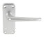Smith & Locke Aluminium Latch Door handle (L)102mm