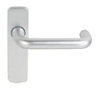 Smith & Locke Aluminium Latch Door handle (L)130mm