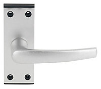 Smith & Locke Aluminium Latch Door handle (L)99mm