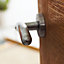 Smith & Locke Chrome effect Zinc alloy Lever Door handle (L)123mm