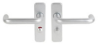 Smith & Locke Excell Aluminium WC Door handle (L)130mm